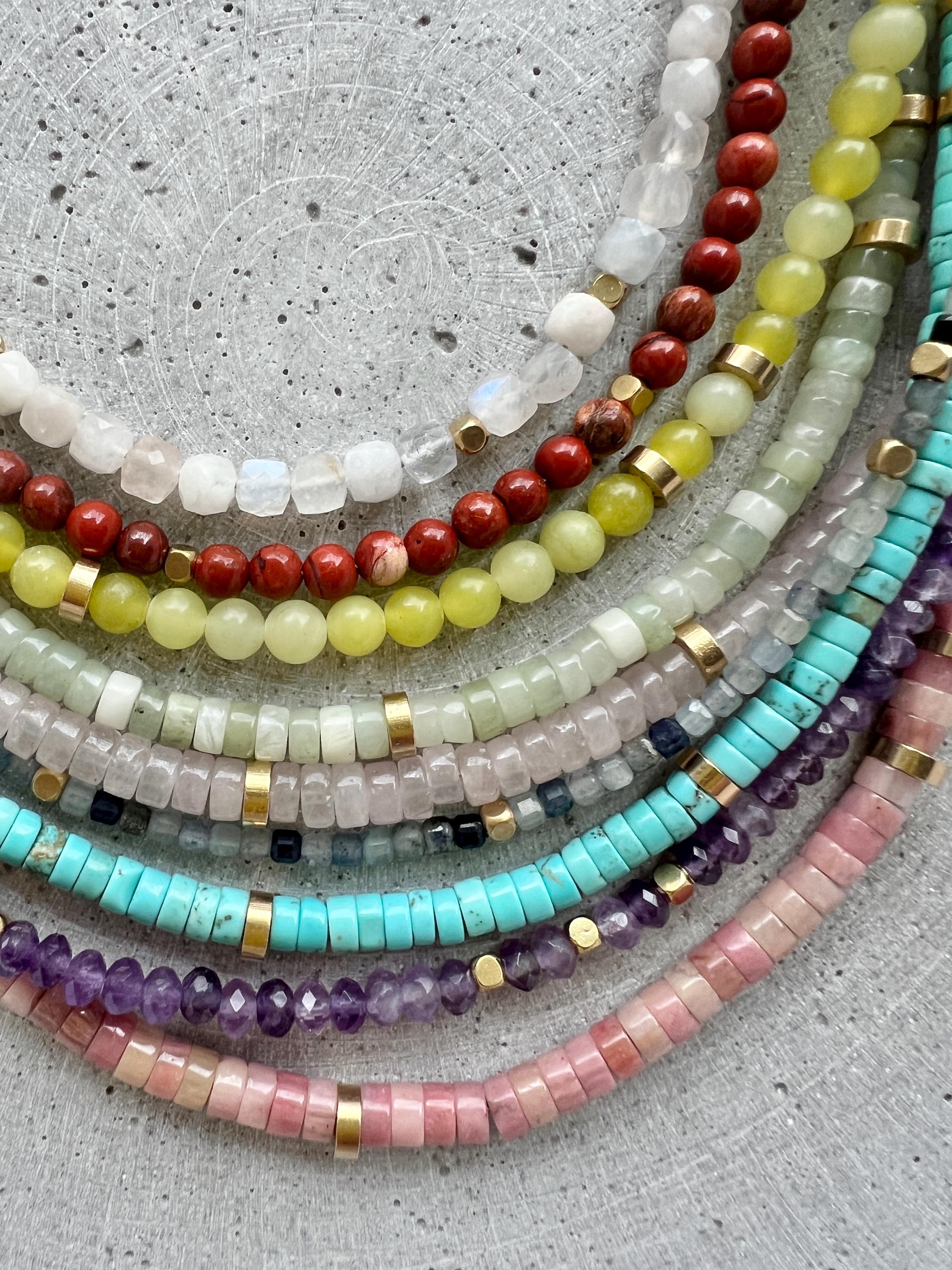 Schmuckstein Halsketten