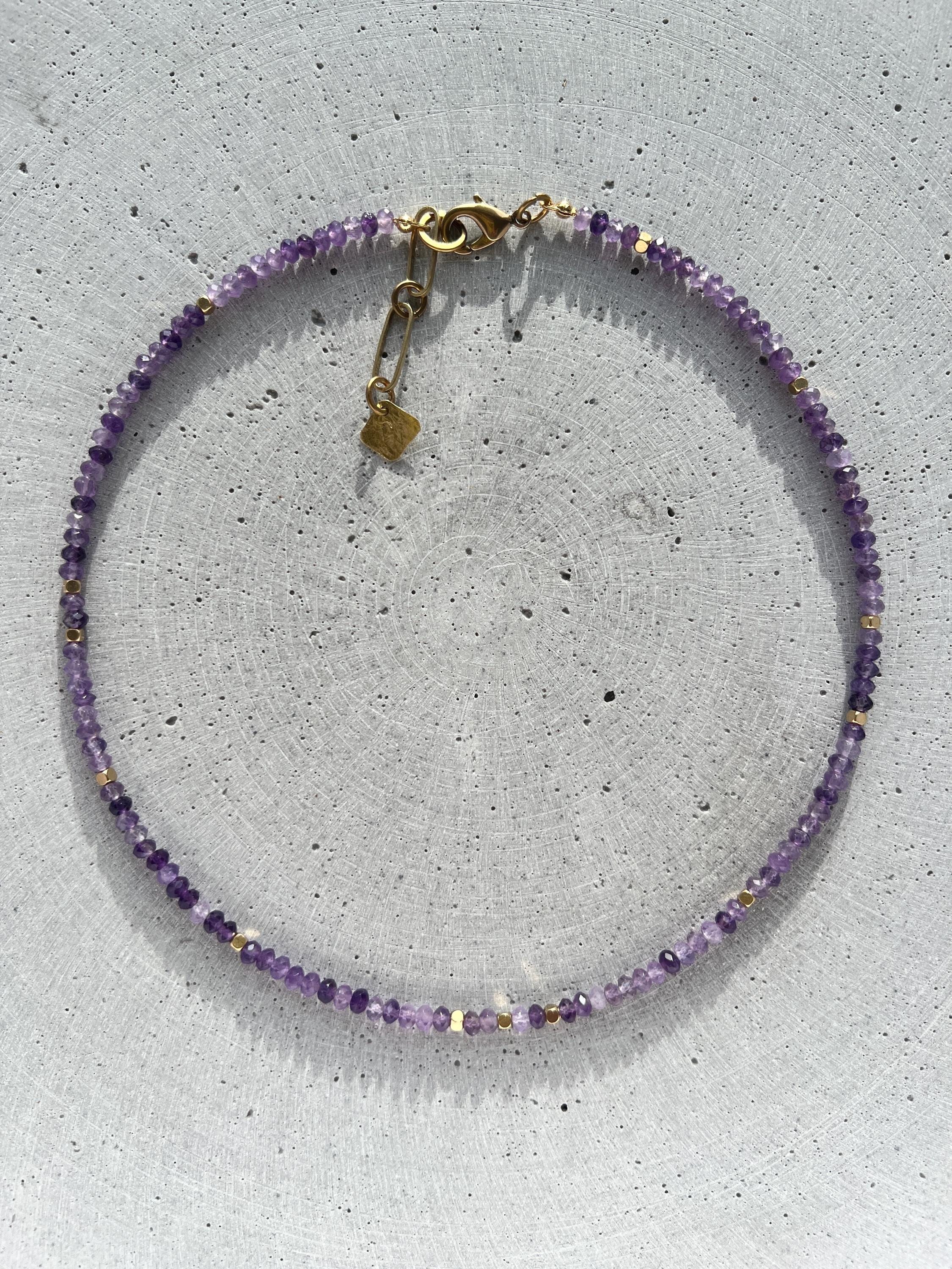 Amethyst Halskette - Halskette - Gudbling