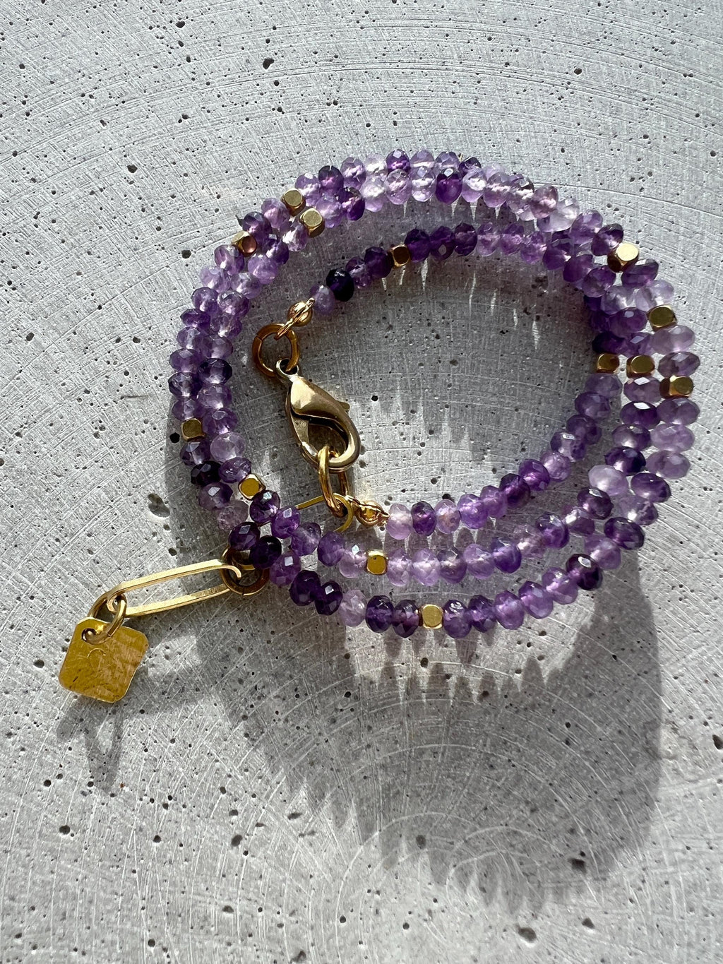 Amethyst Halskette - Halskette - Gudbling
