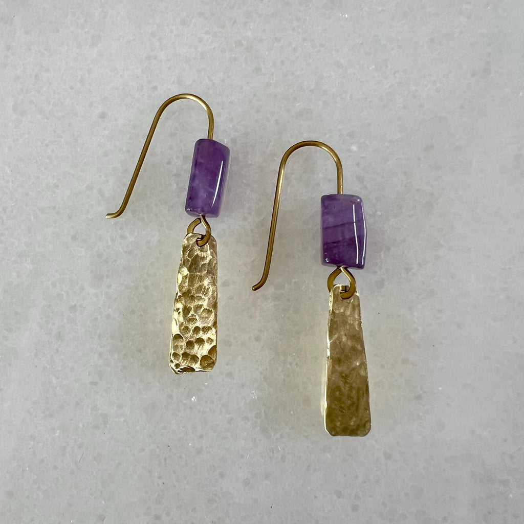 Amethyst Ohrhänger - Ohrring - Gudbling