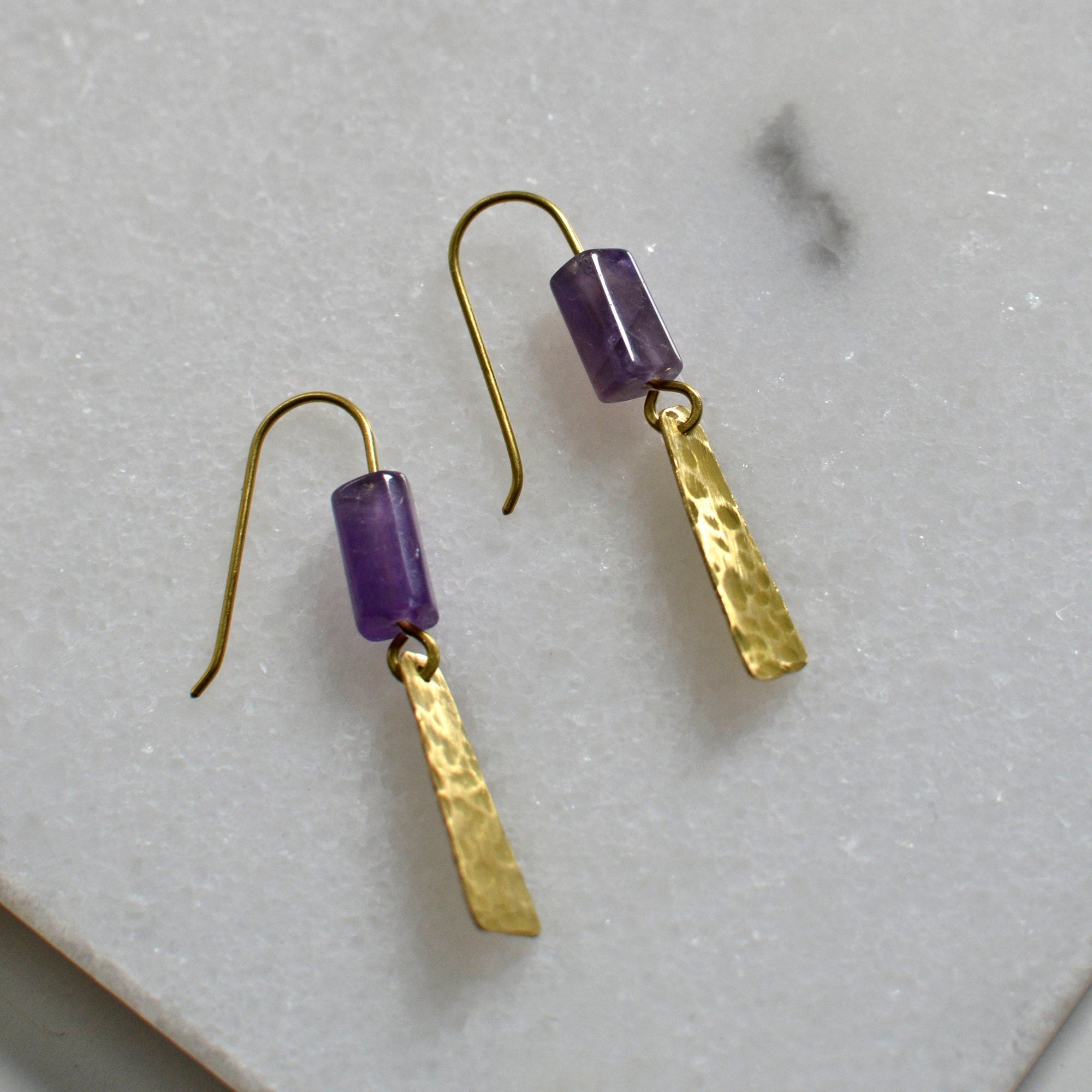 Amethyst Ohrhänger - Ohrring - Gudbling