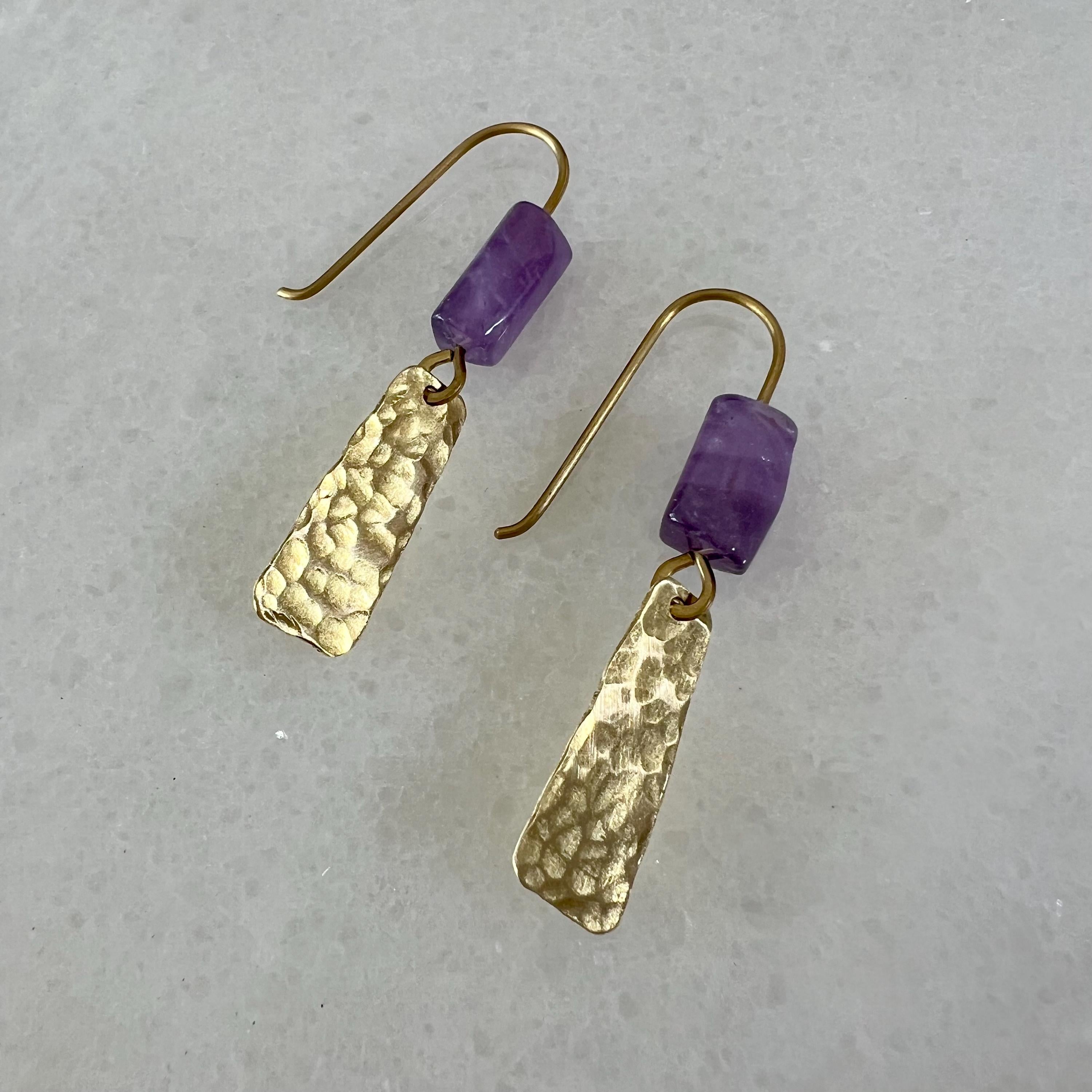 Amethyst Ohrhänger - Ohrring - Gudbling