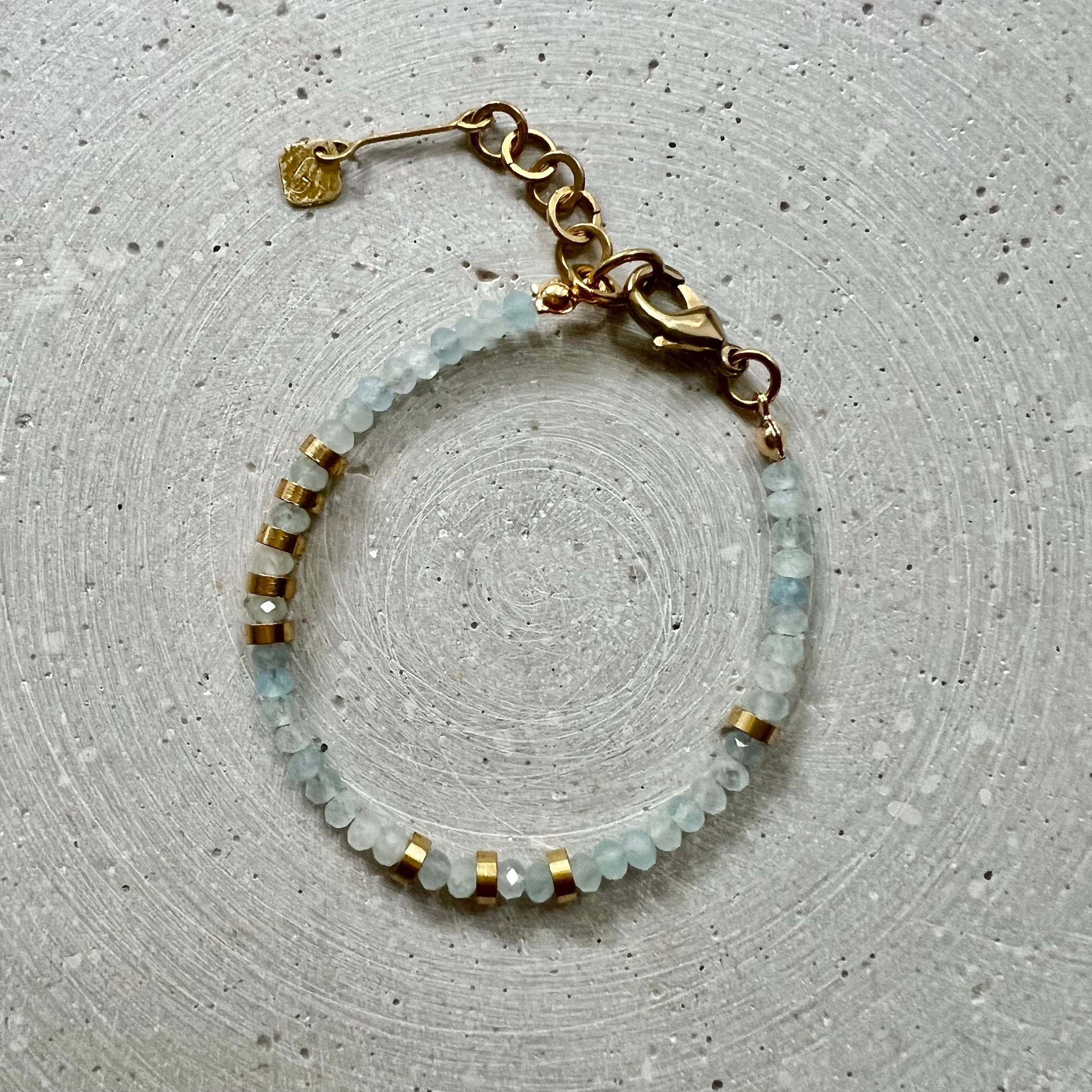 Aquamarin Armband - Schmuck - Gudbling