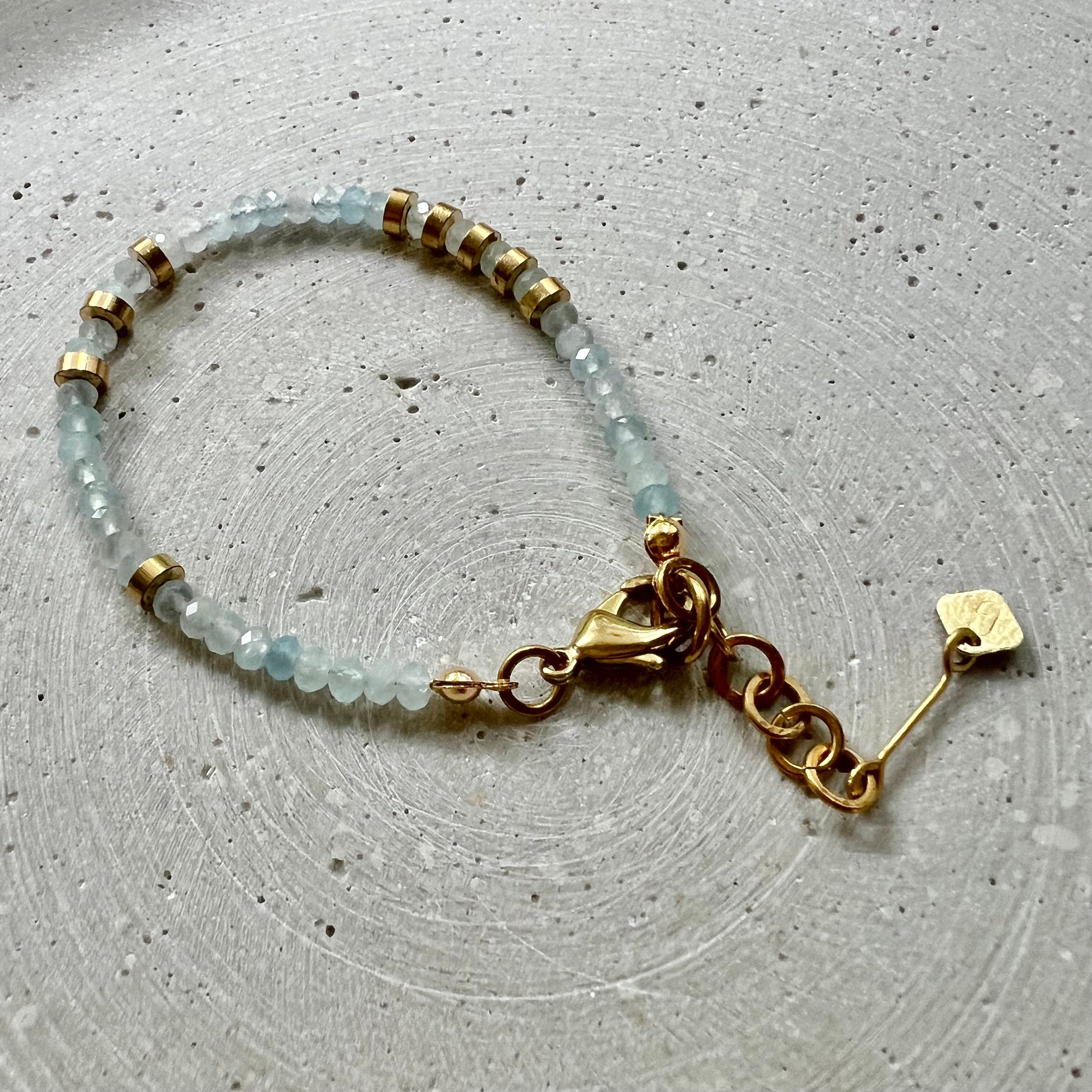 Aquamarin Armband - Schmuck - Gudbling