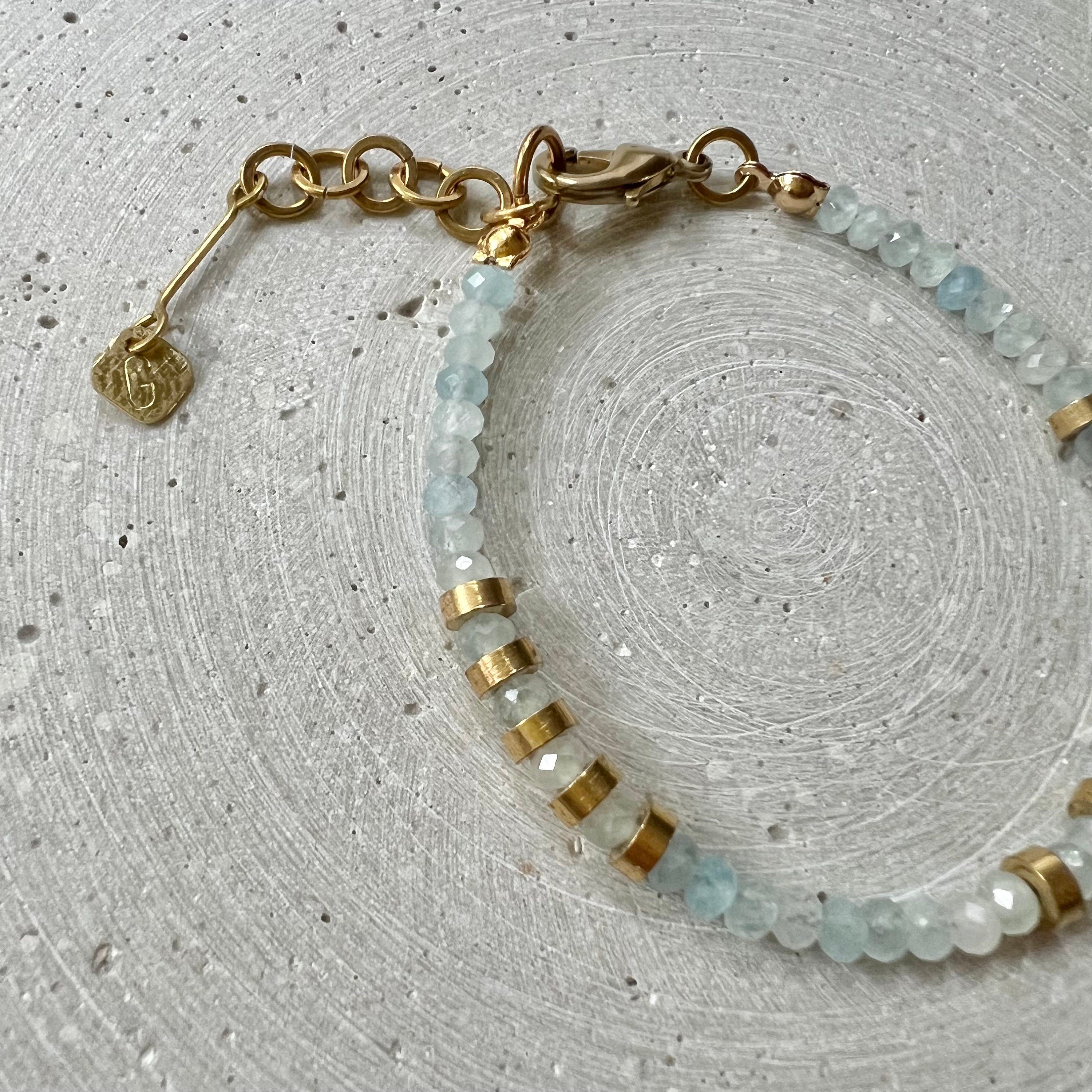 Aquamarin Armband - Schmuck - Gudbling