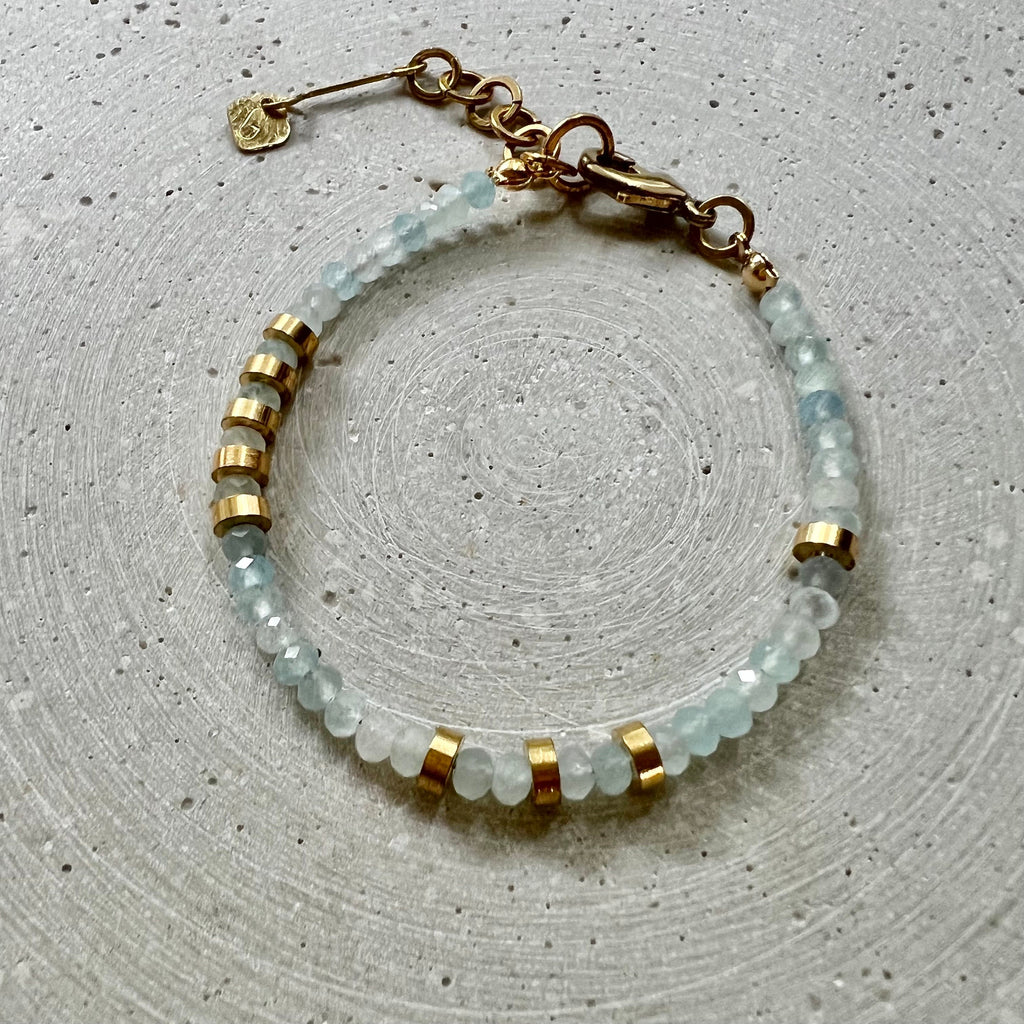 Aquamarin Armband - Schmuck - Gudbling