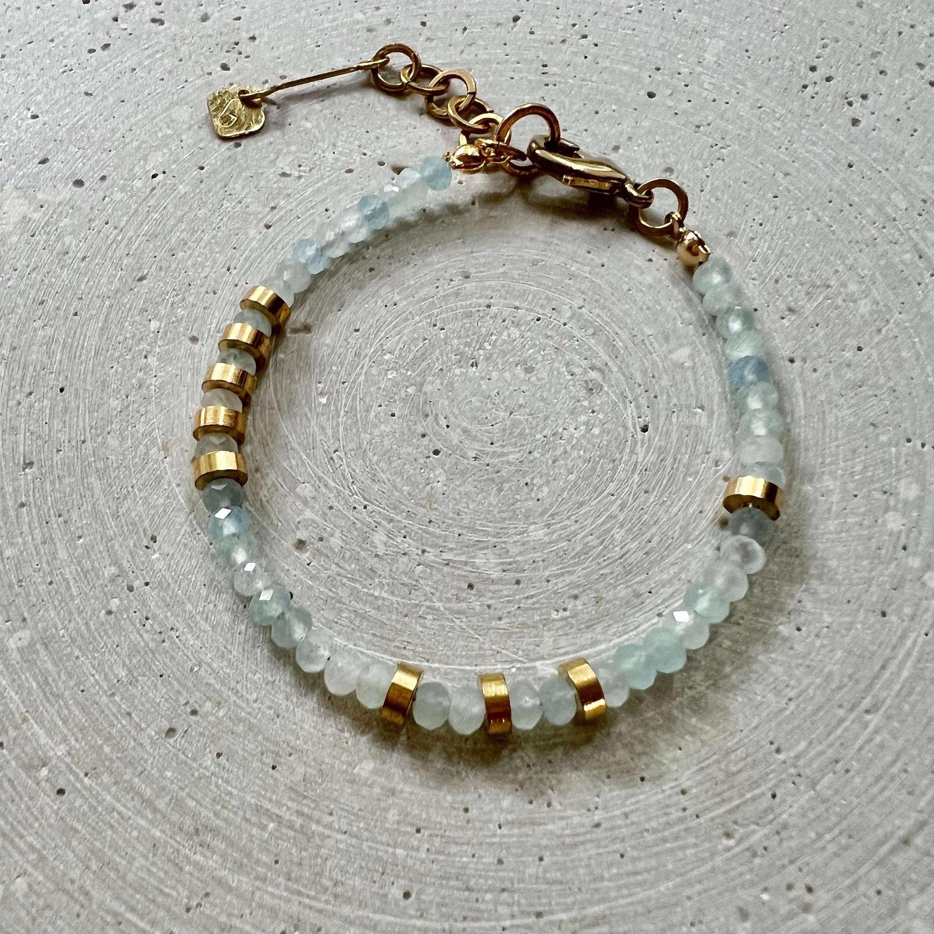 Aquamarin Armband - Schmuck - Gudbling