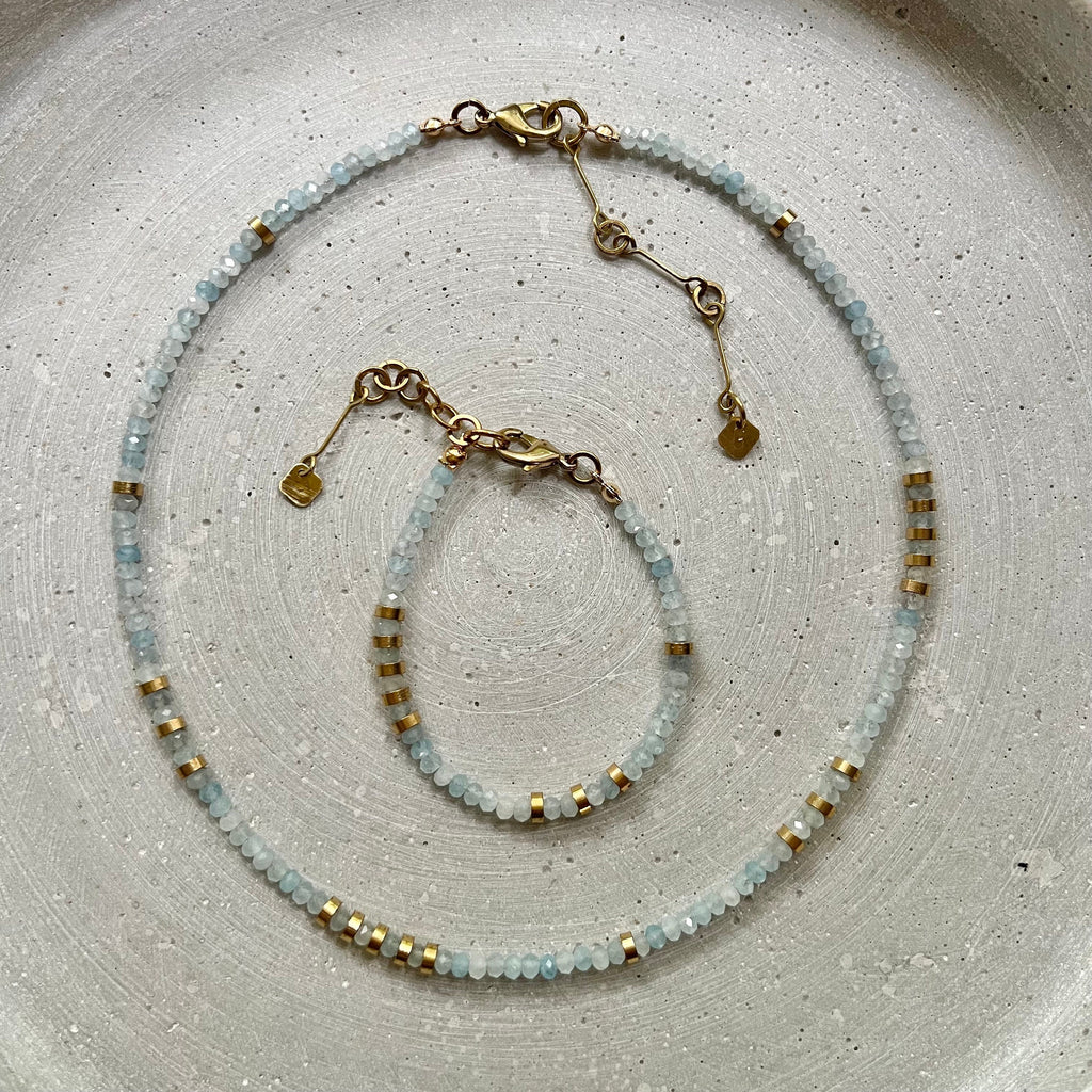 Aquamarin Armband - Schmuck - Gudbling