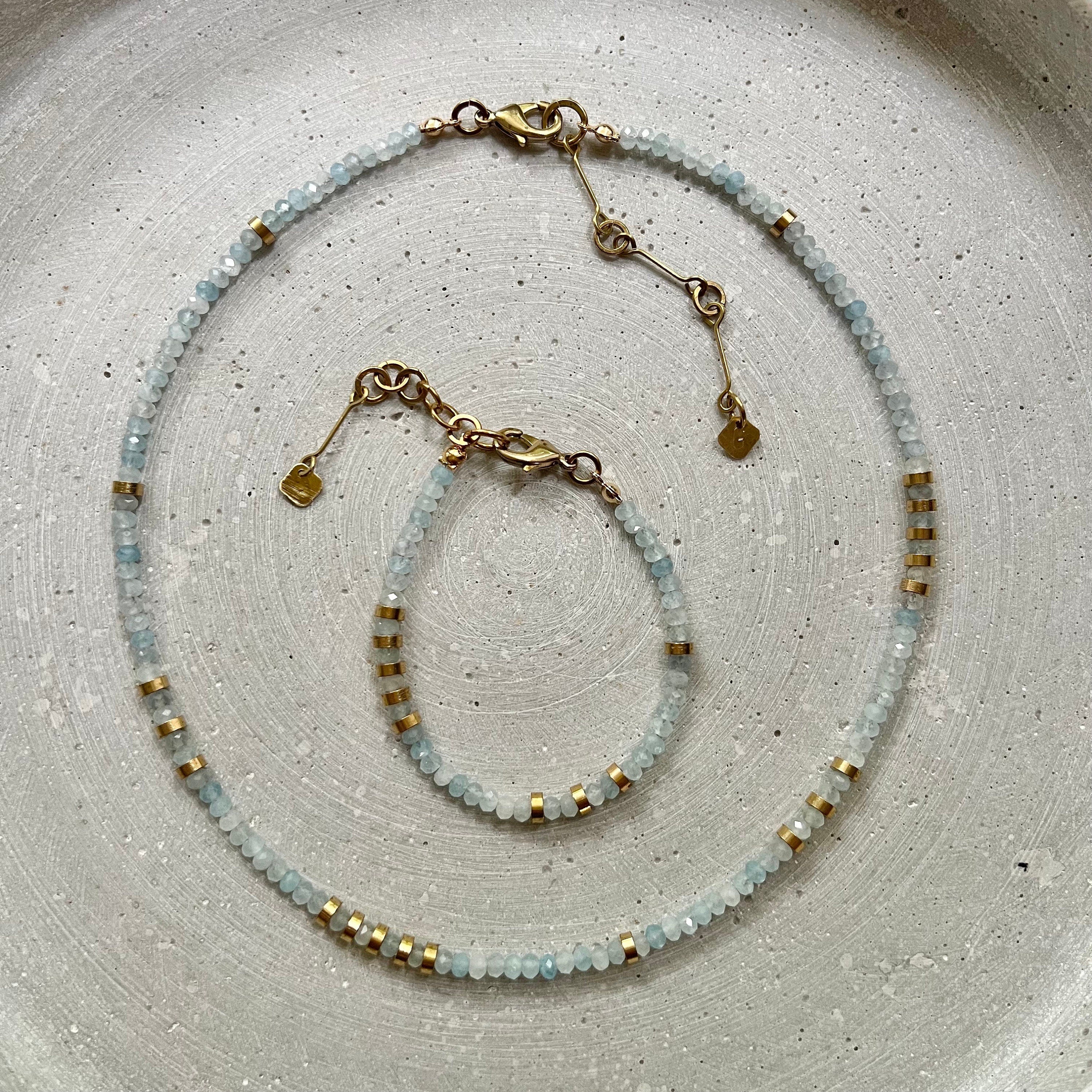 Aquamarin Armband - Schmuck - Gudbling