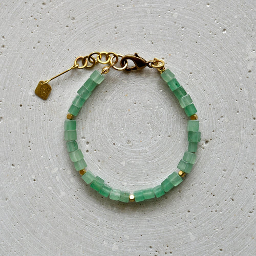 Aventurin Würfel Armband - Schmuck - Gudbling