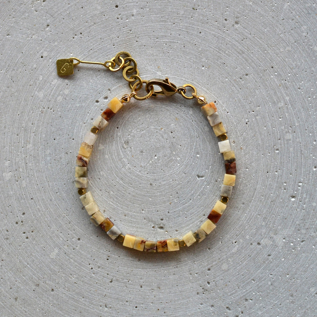 Crazy Achat Würfel Armband - Schmuck - Gudbling