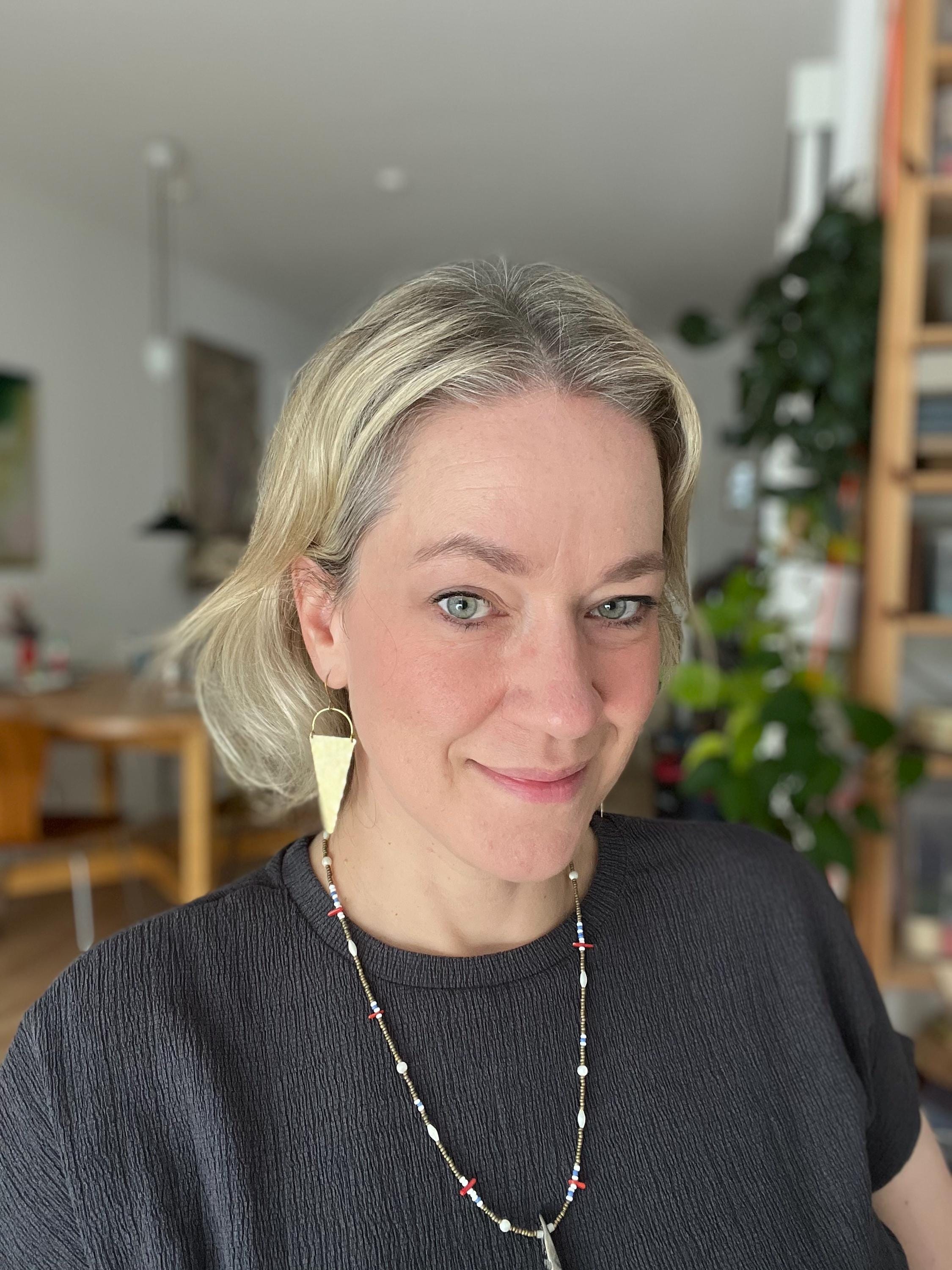 Dreieckige Statement Ohrringe - Schmuck - Gudbling