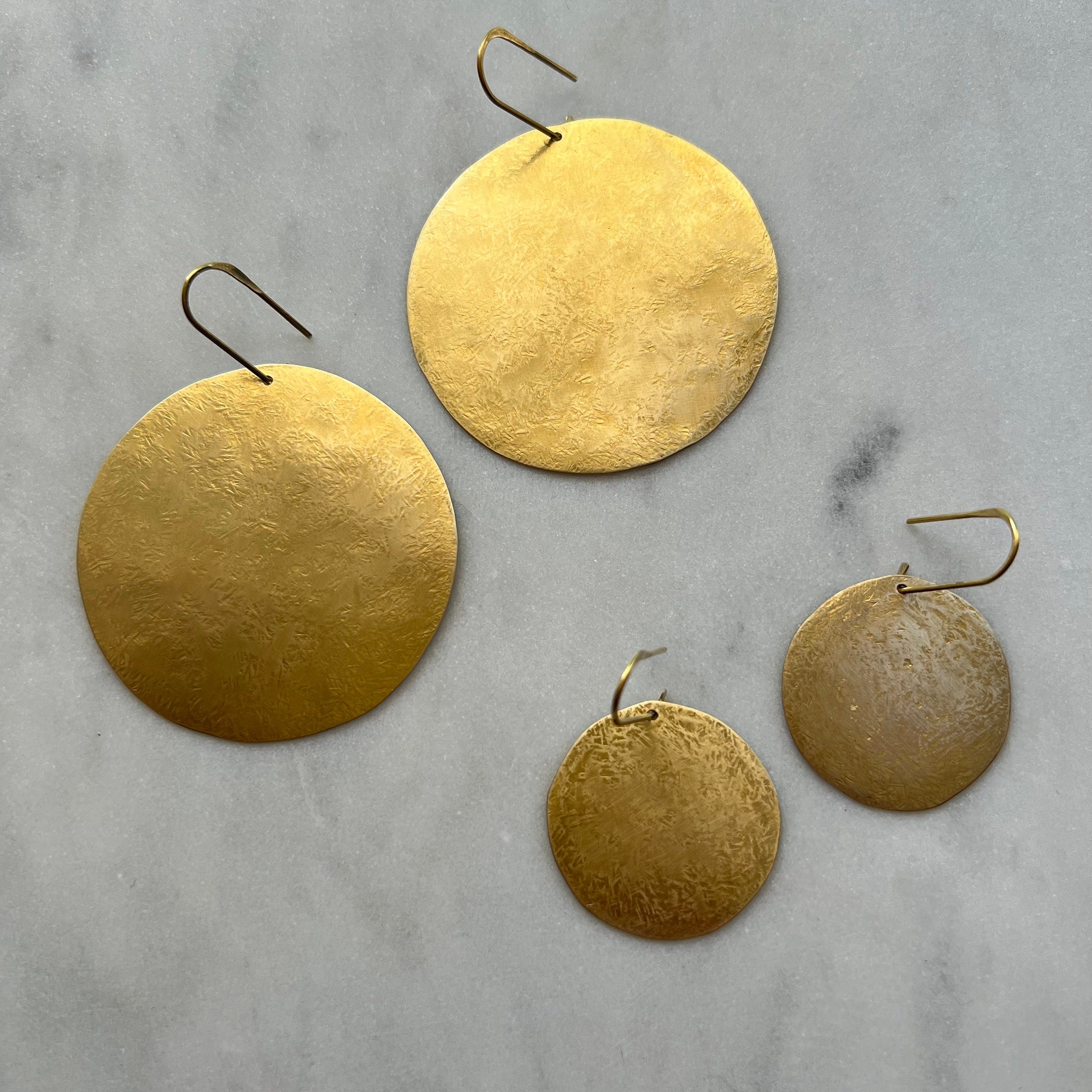 Extra Große Mond Ohrringe - Ohrring - Gudbling