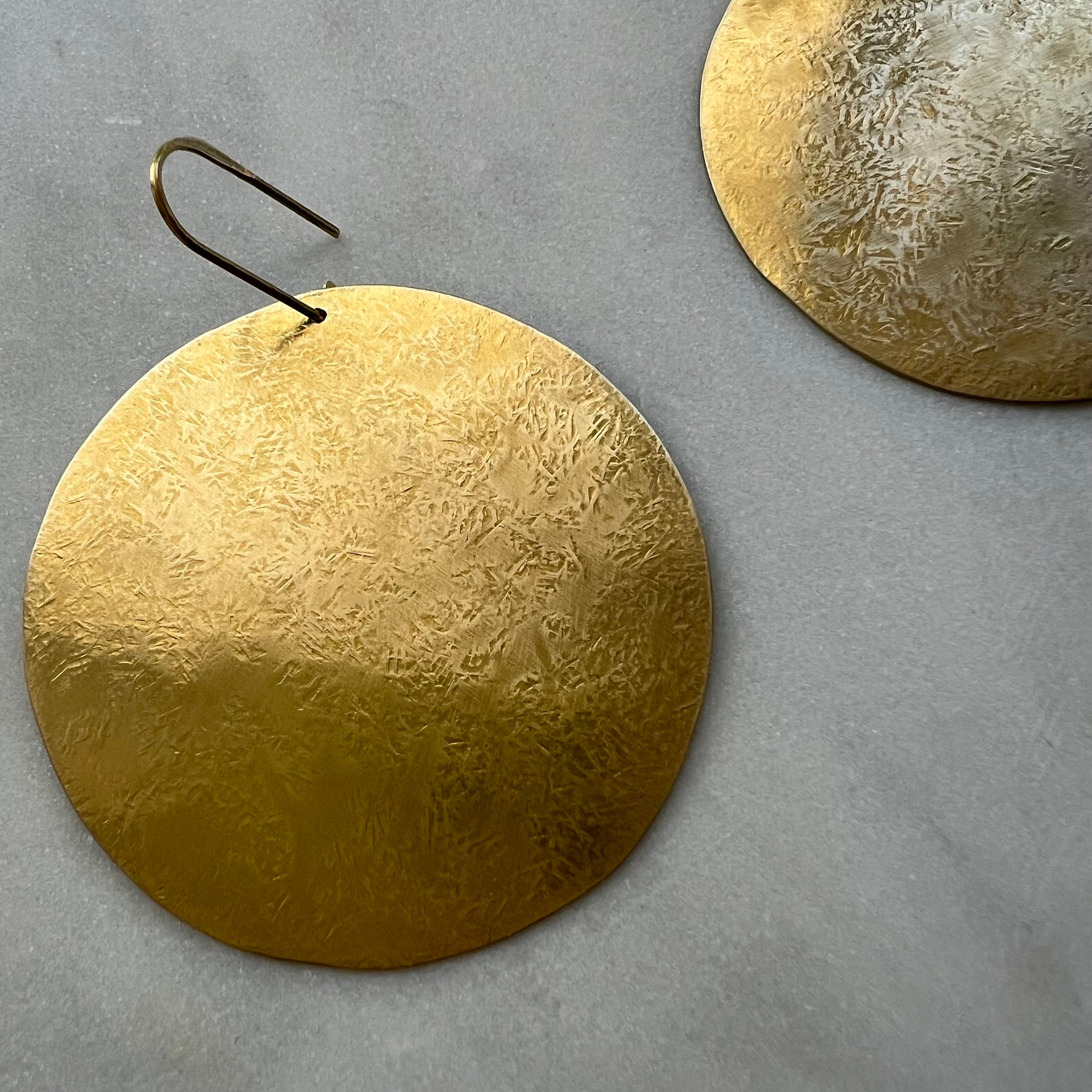 Extra Große Mond Ohrringe - Ohrring - Gudbling