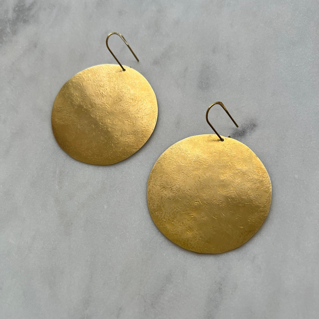 Extra Große Mond Ohrringe - Ohrring - Gudbling