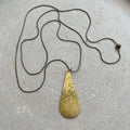 Goldene Träne Kette - Halskette - Gudbling