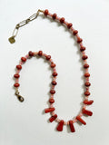 Roter Jaspis Collier