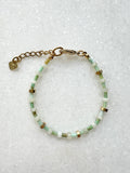 Jade und Chrysopras Freundschaftsarmband