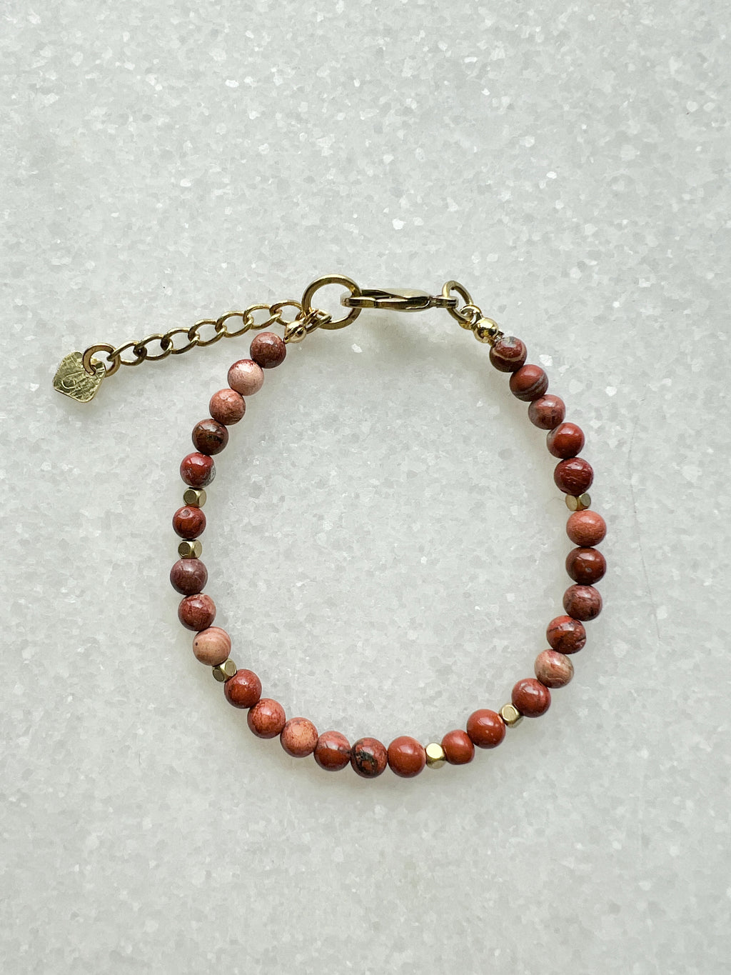 Roter Jaspis Armband