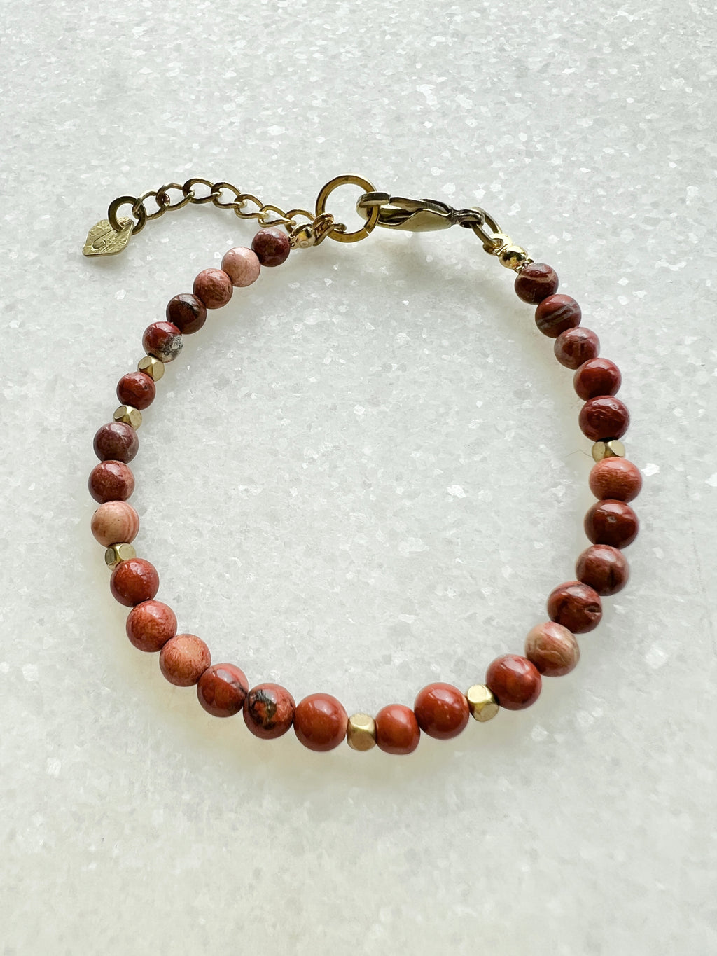 Roter Jaspis Armband