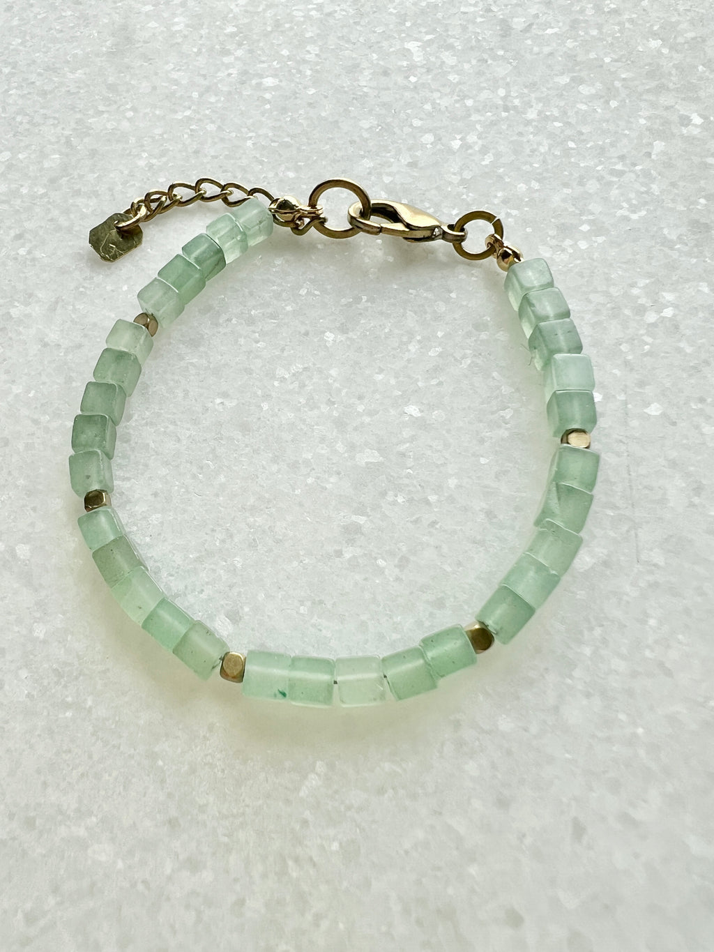 Aventurin Würfel Armband