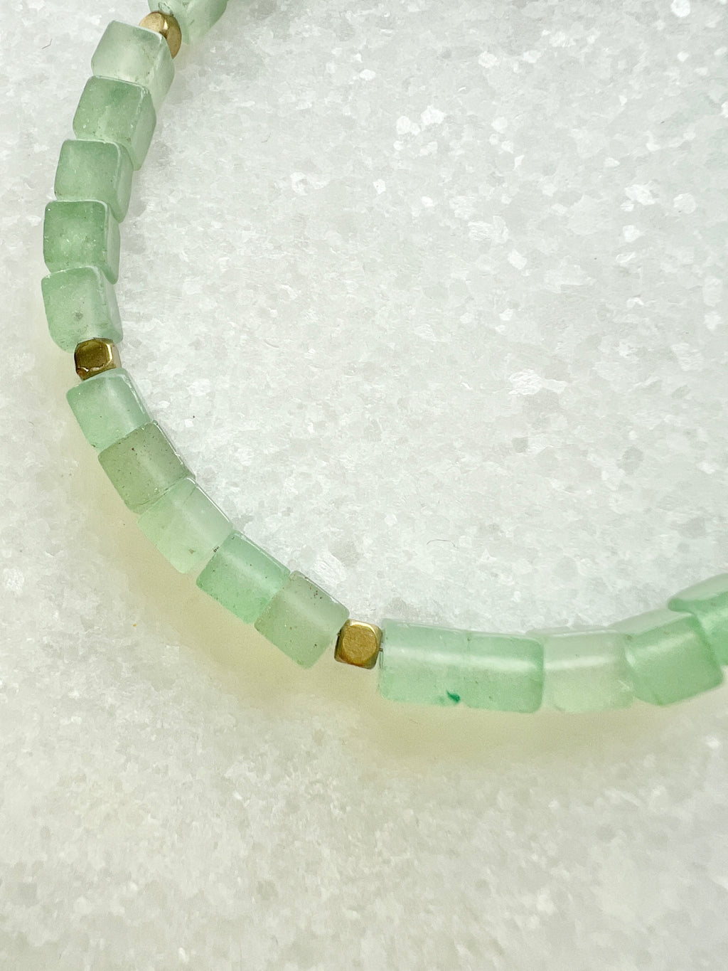 Aventurin Würfel Armband