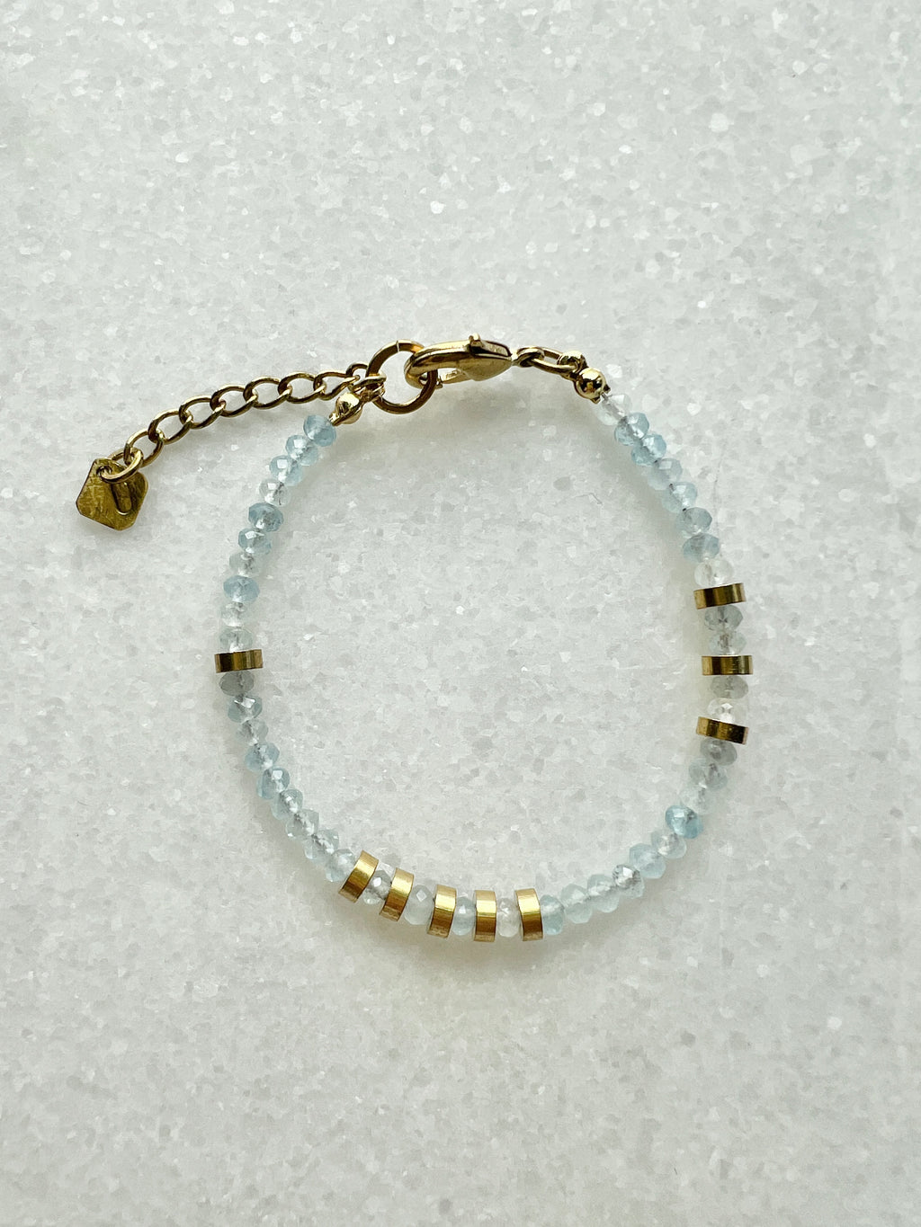 Aquamarin Armband