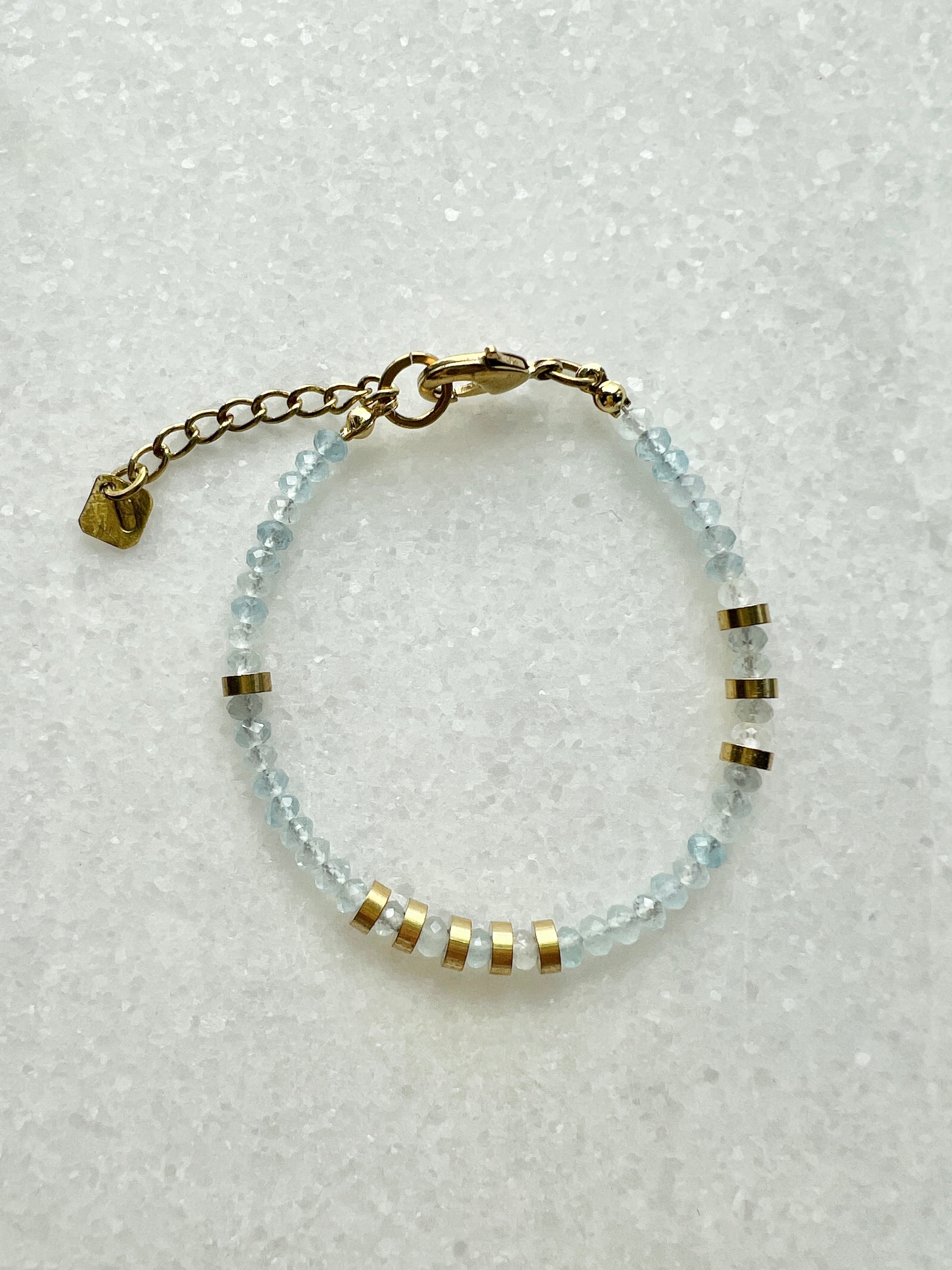Aquamarin Armband