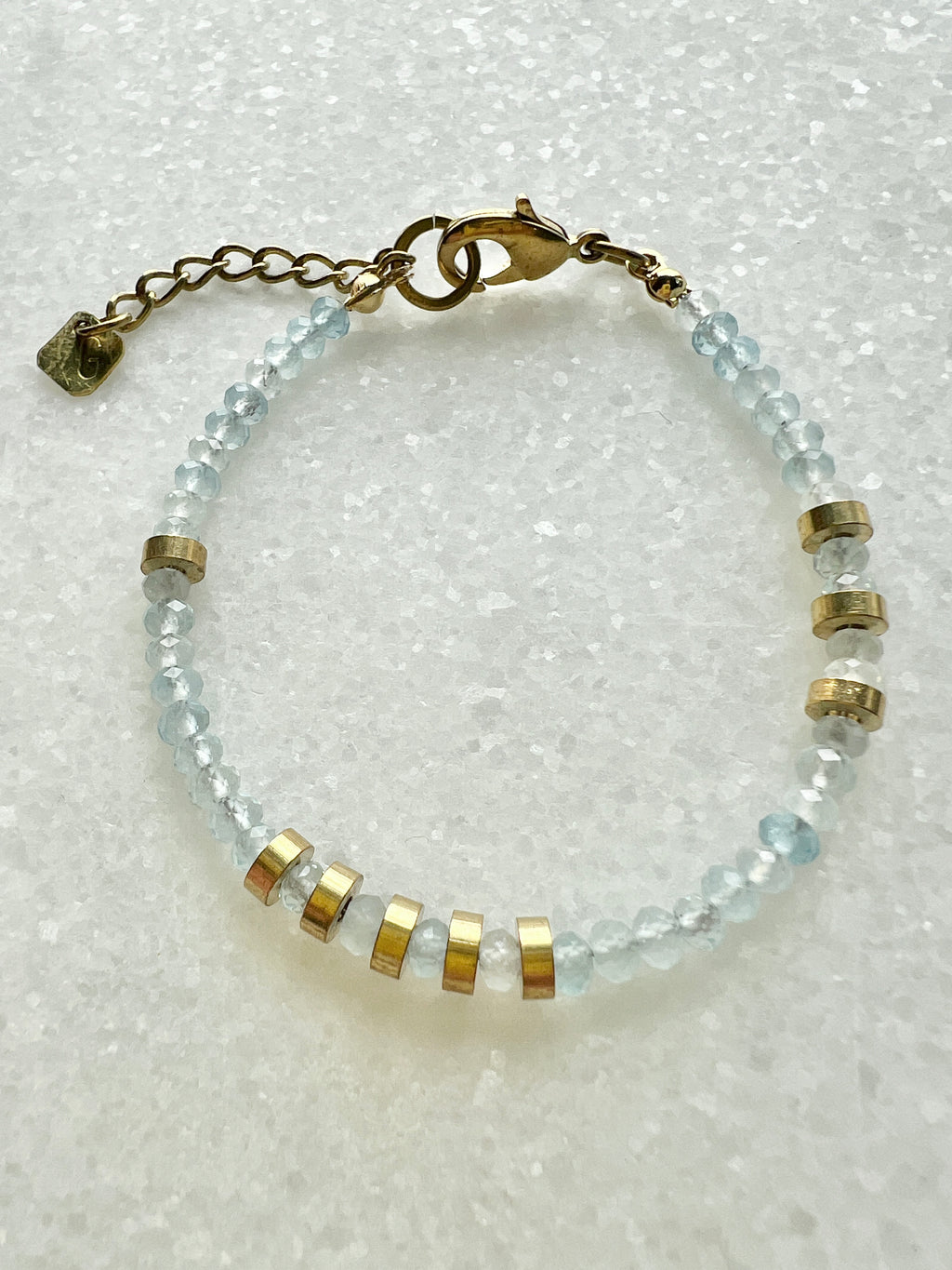 Aquamarin Armband