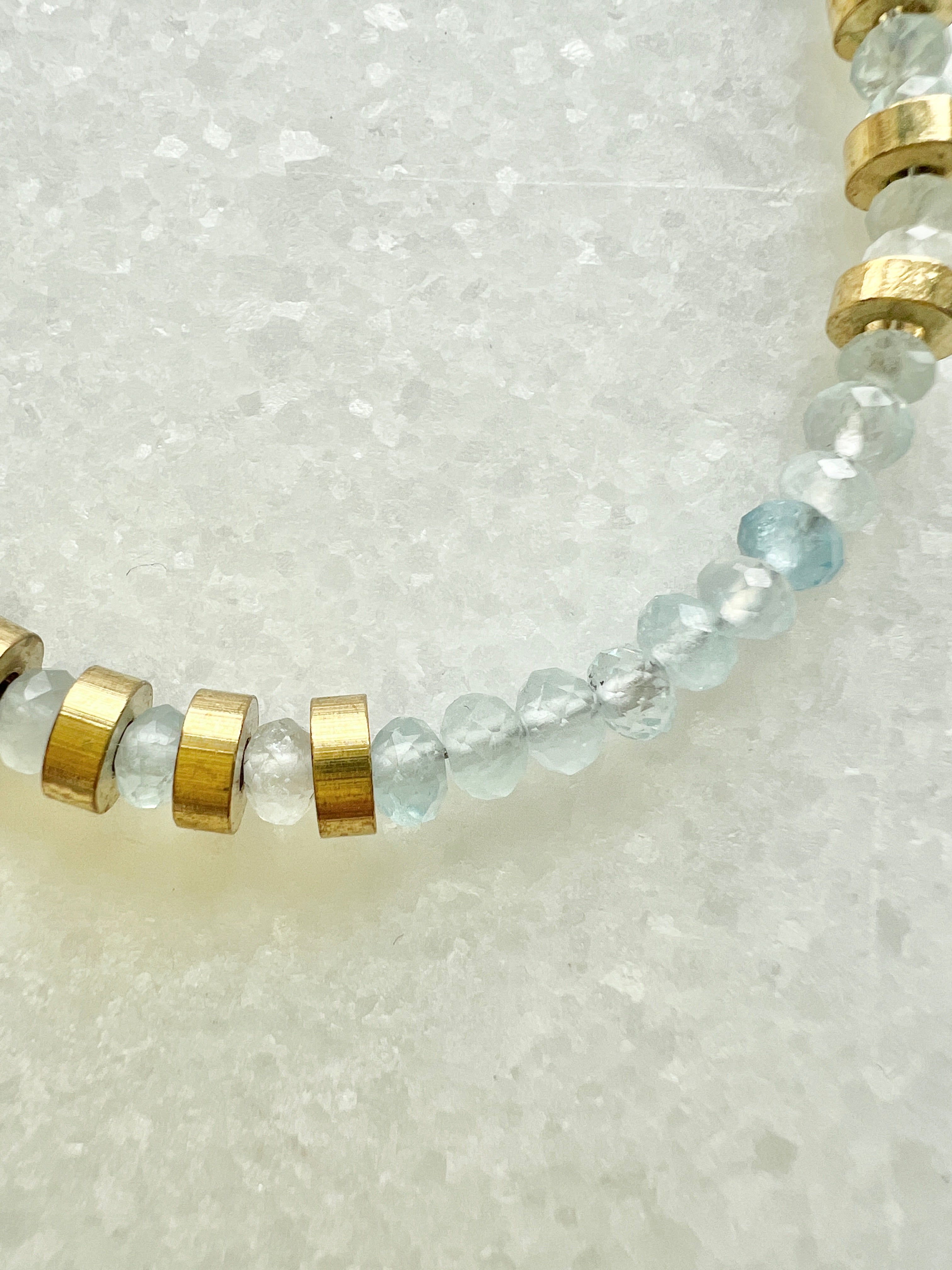 Aquamarin Armband