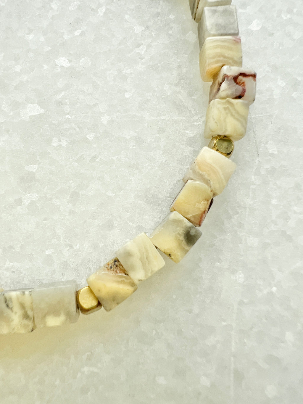 Crazy Achat Würfel Armband