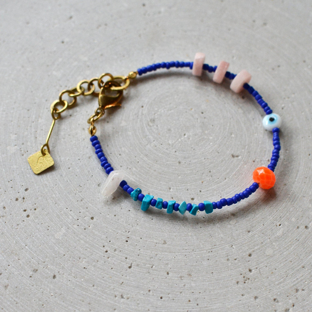 Königsblaues Freundschaftsarmband - Armband - Gudbling