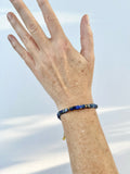 Lapislazuli Würfel Armband