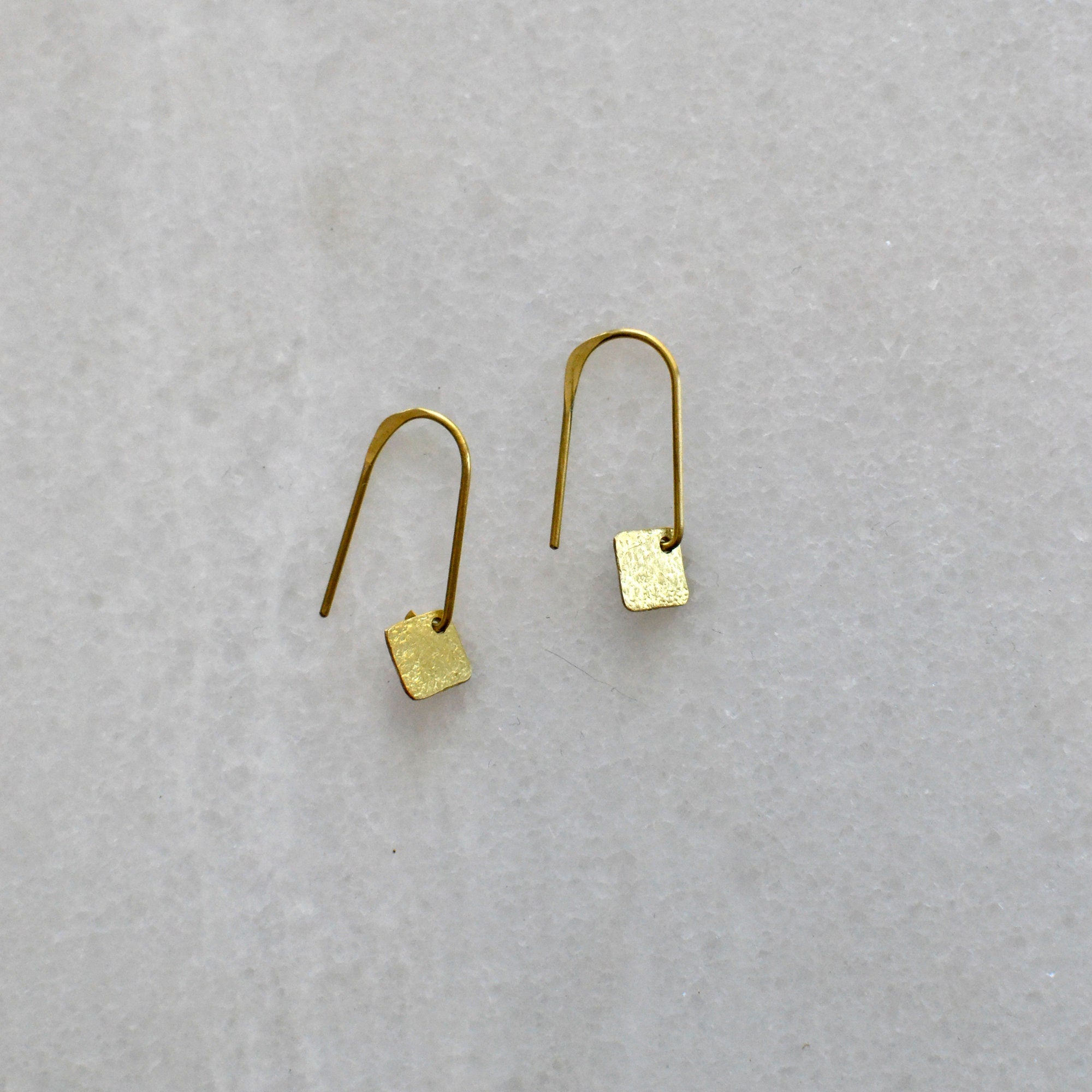 Mini Quadrat Ohrhänger - Schmuck - Gudbling