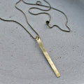 Minimalistische Stab Halskette - Schmuck - Gudbling