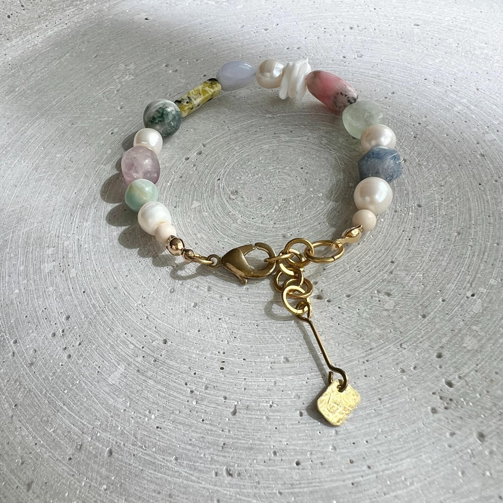 Naturstein Mix Armband - Armband - Gudbling