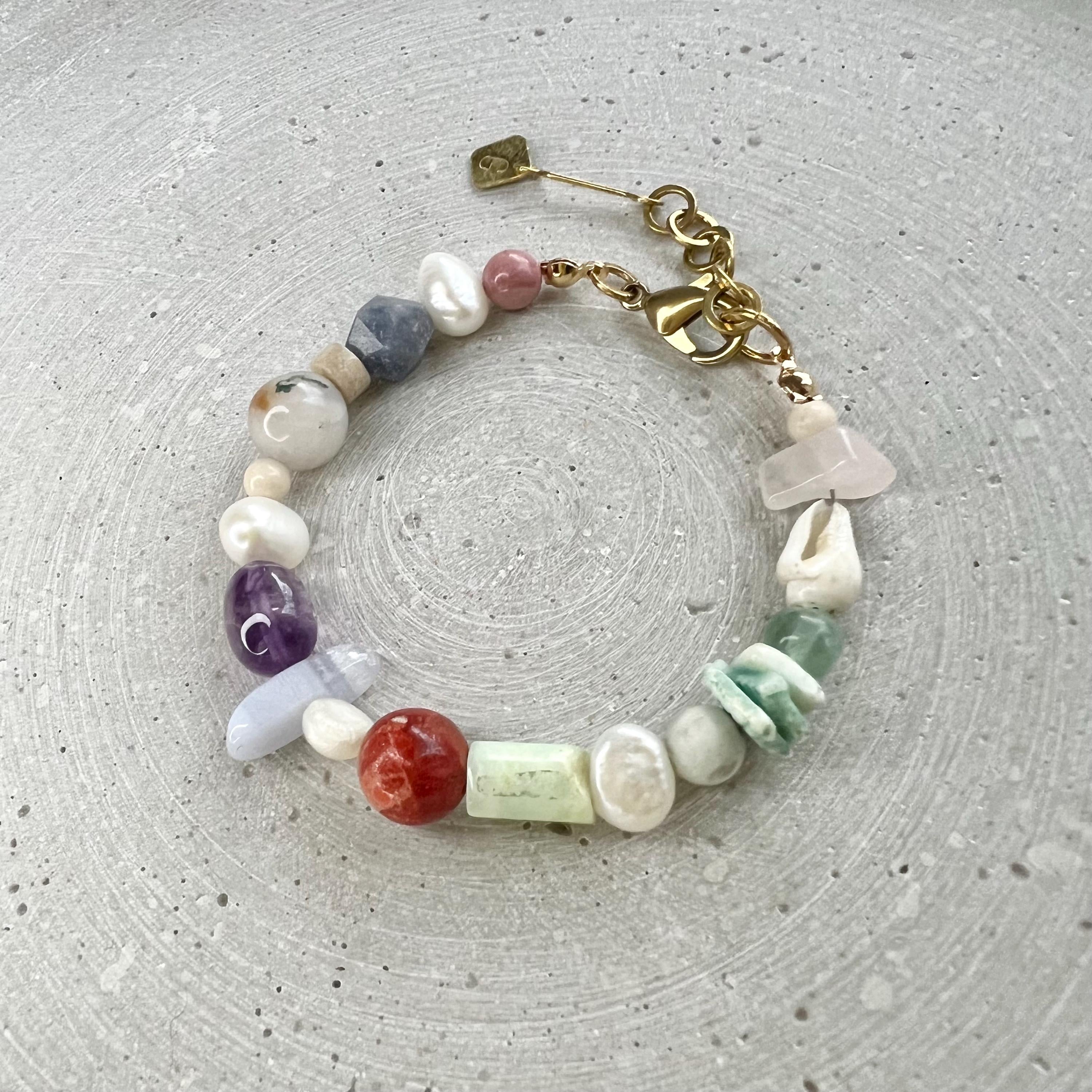 Perlen Mix Armband - Armband - Gudbling