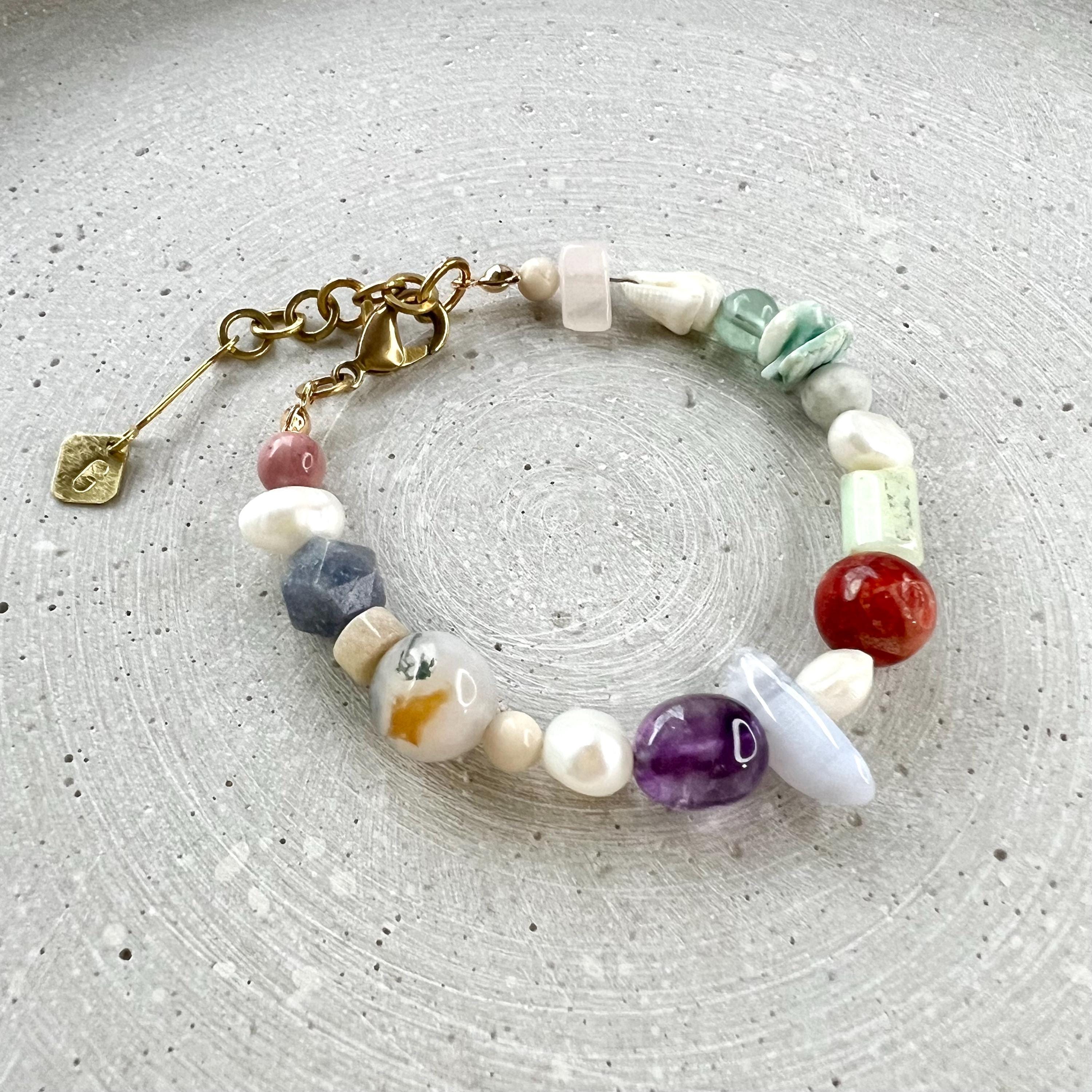 Perlen Mix Armband - Armband - Gudbling