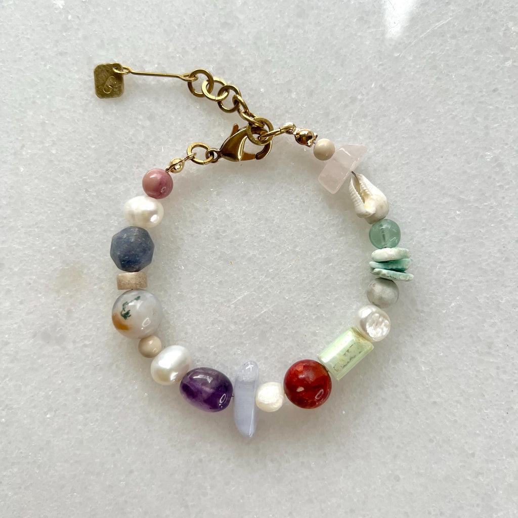 Perlen Mix Armband - Armband - Gudbling