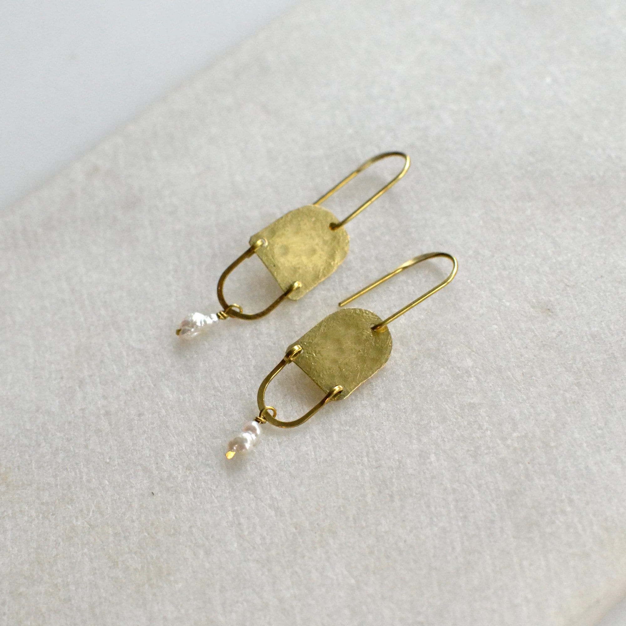 Süßwasserperlen Chandelier Ohrringe - Ohrring - Gudbling