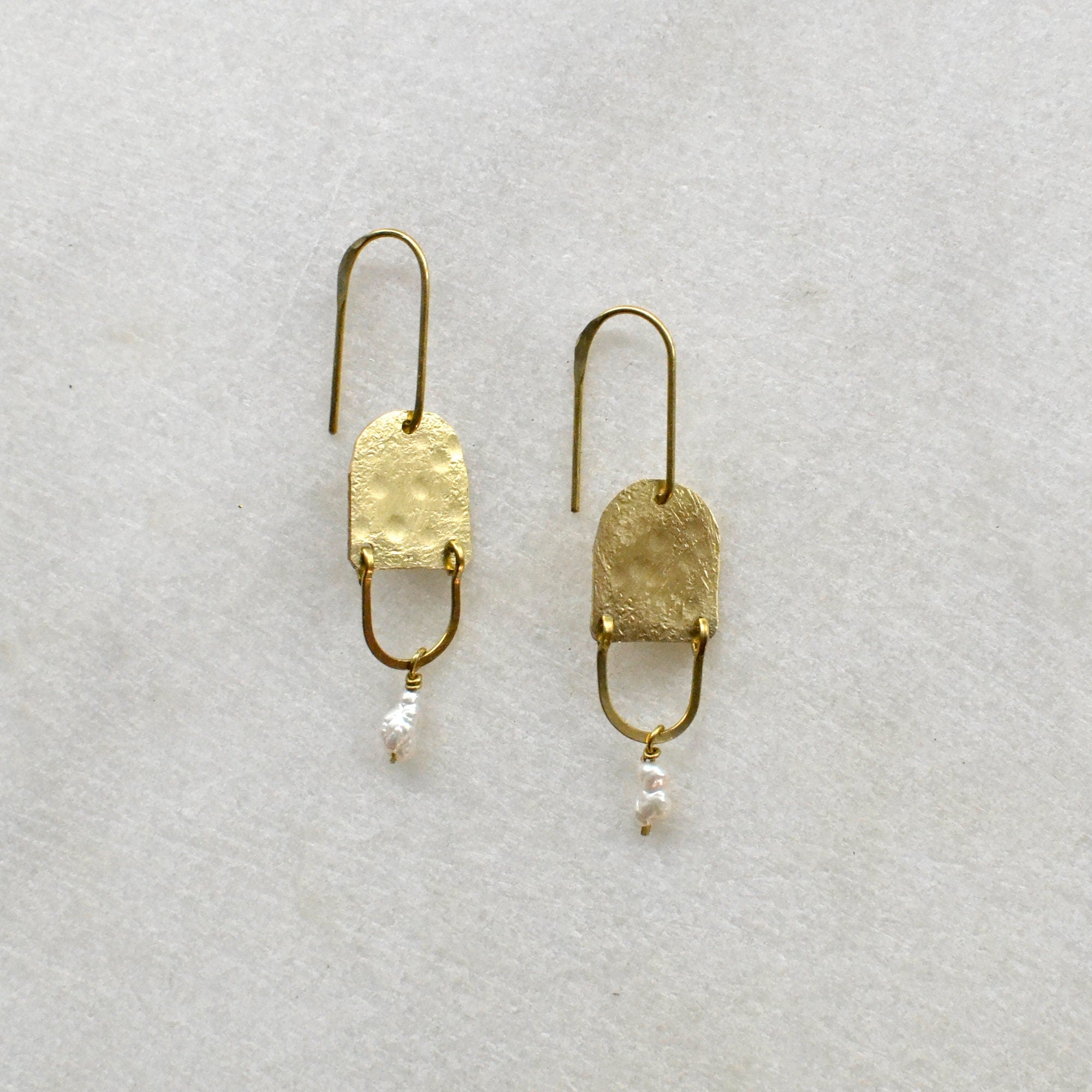 Süßwasserperlen Chandelier Ohrringe - Ohrring - Gudbling