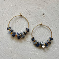 Sodalith Nuggets Kreolen - Schmuck - Gudbling