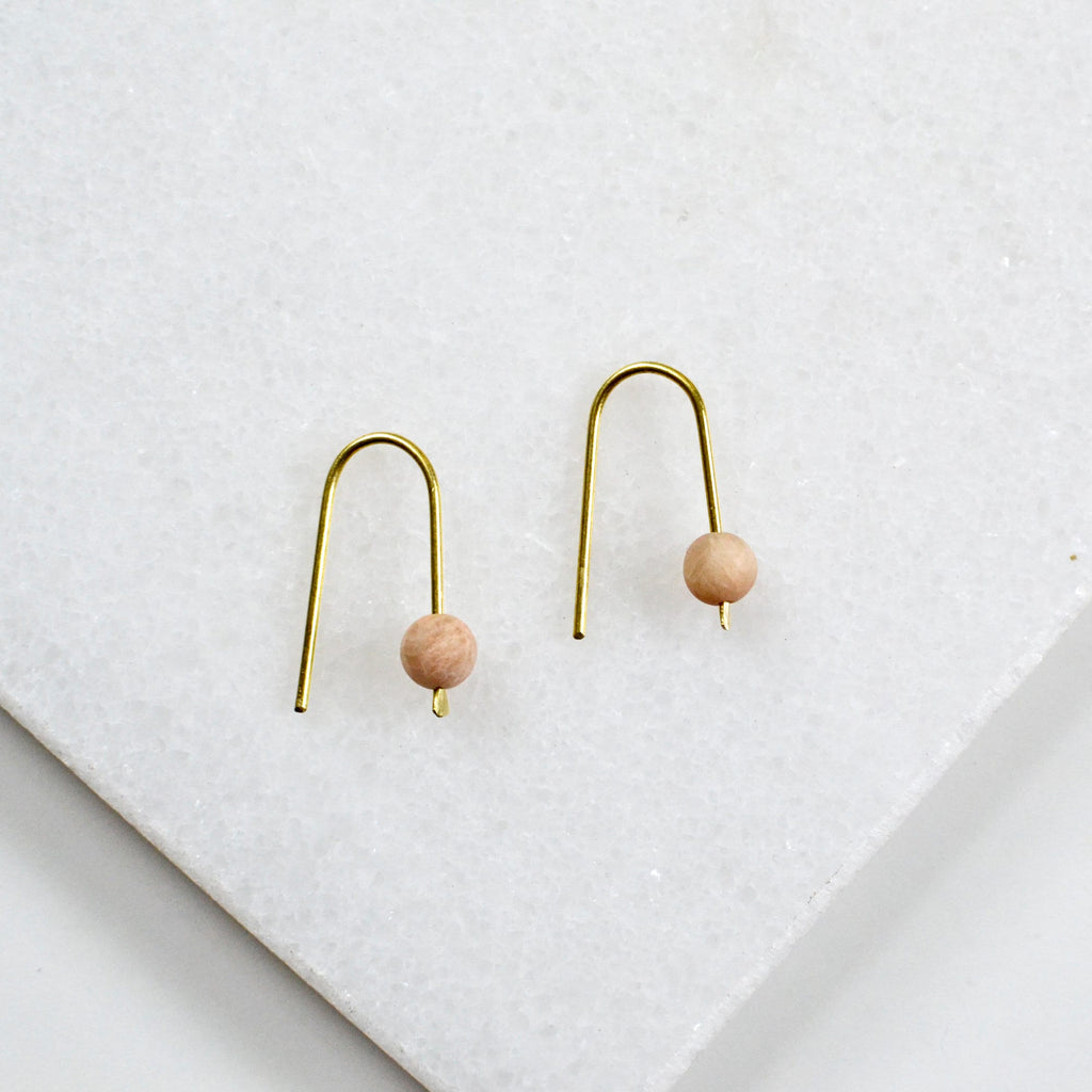 Sunstone Ohrbögen - Ohrring - Gudbling