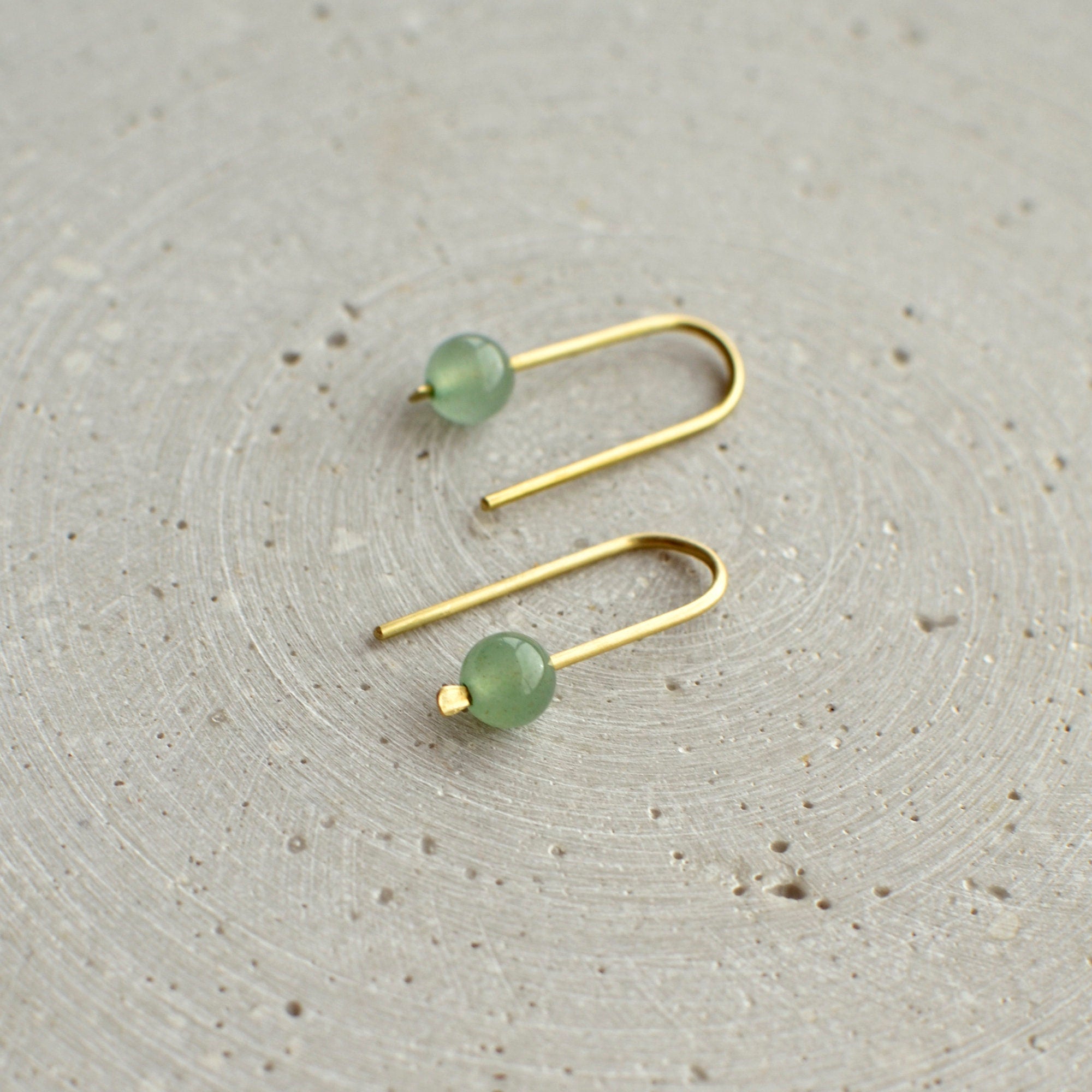 Aventurin Ohrbögen - Ohrring - Gudbling