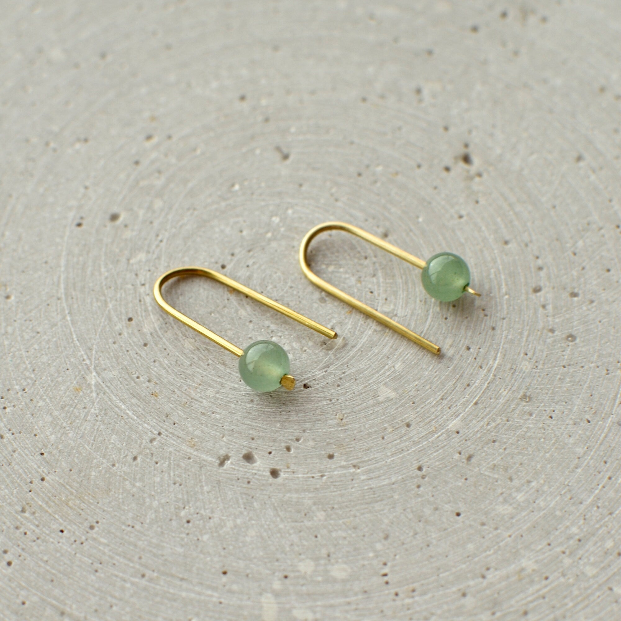 Aventurin Ohrbögen - Ohrring - Gudbling