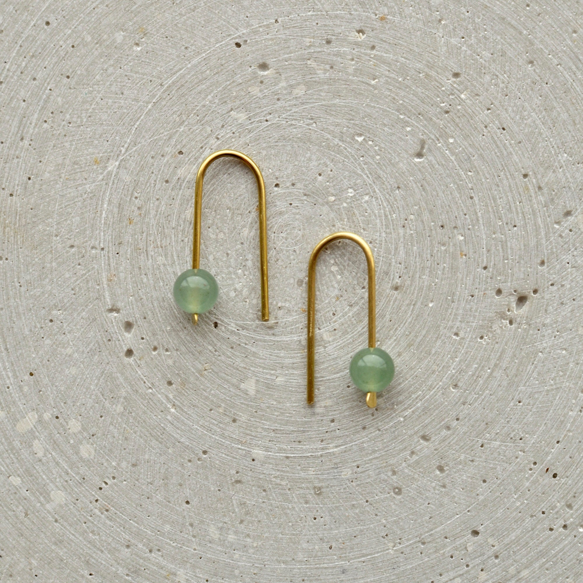 Aventurin Ohrbögen - Ohrring - Gudbling