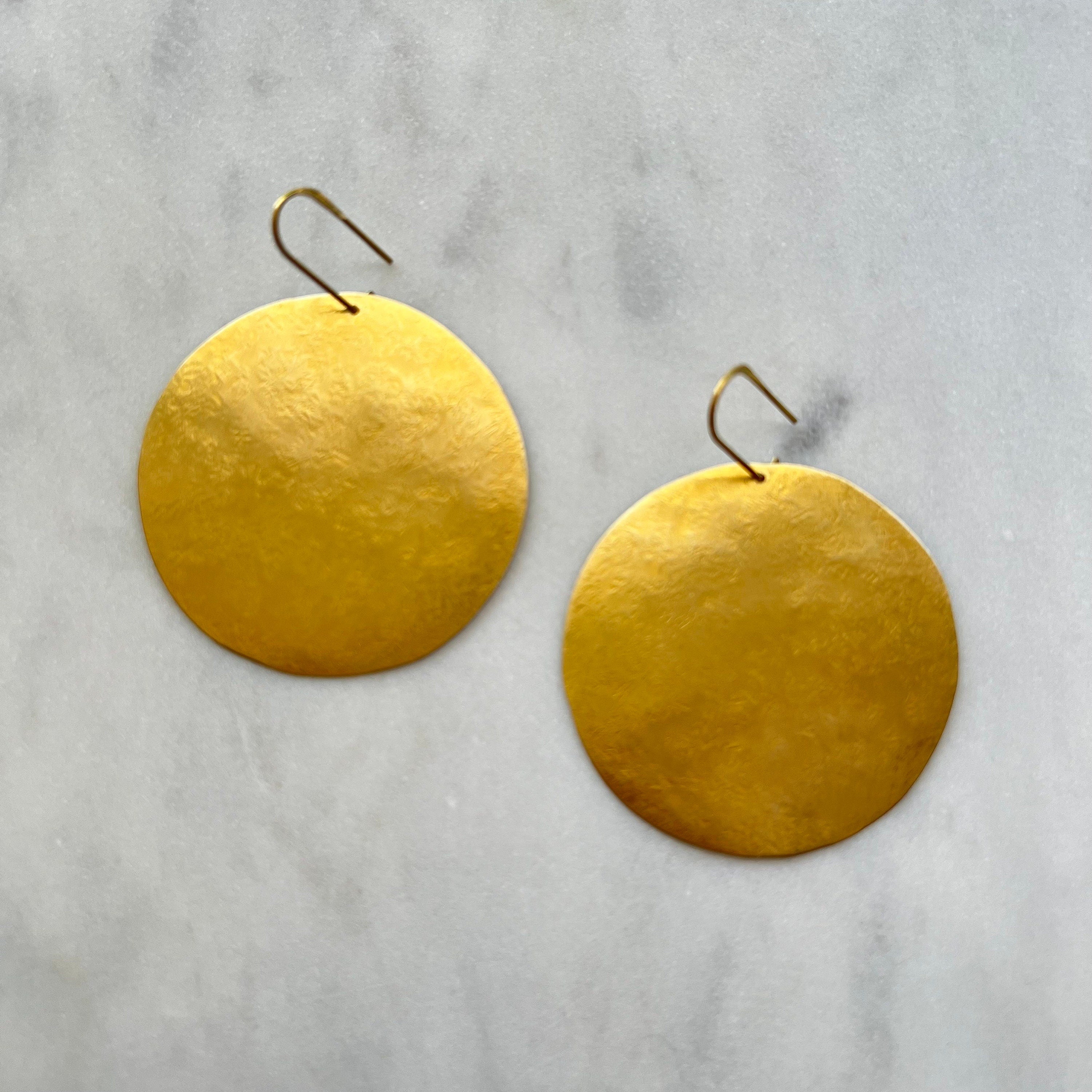 Extra Große Mond Ohrringe - Ohrring - Gudbling