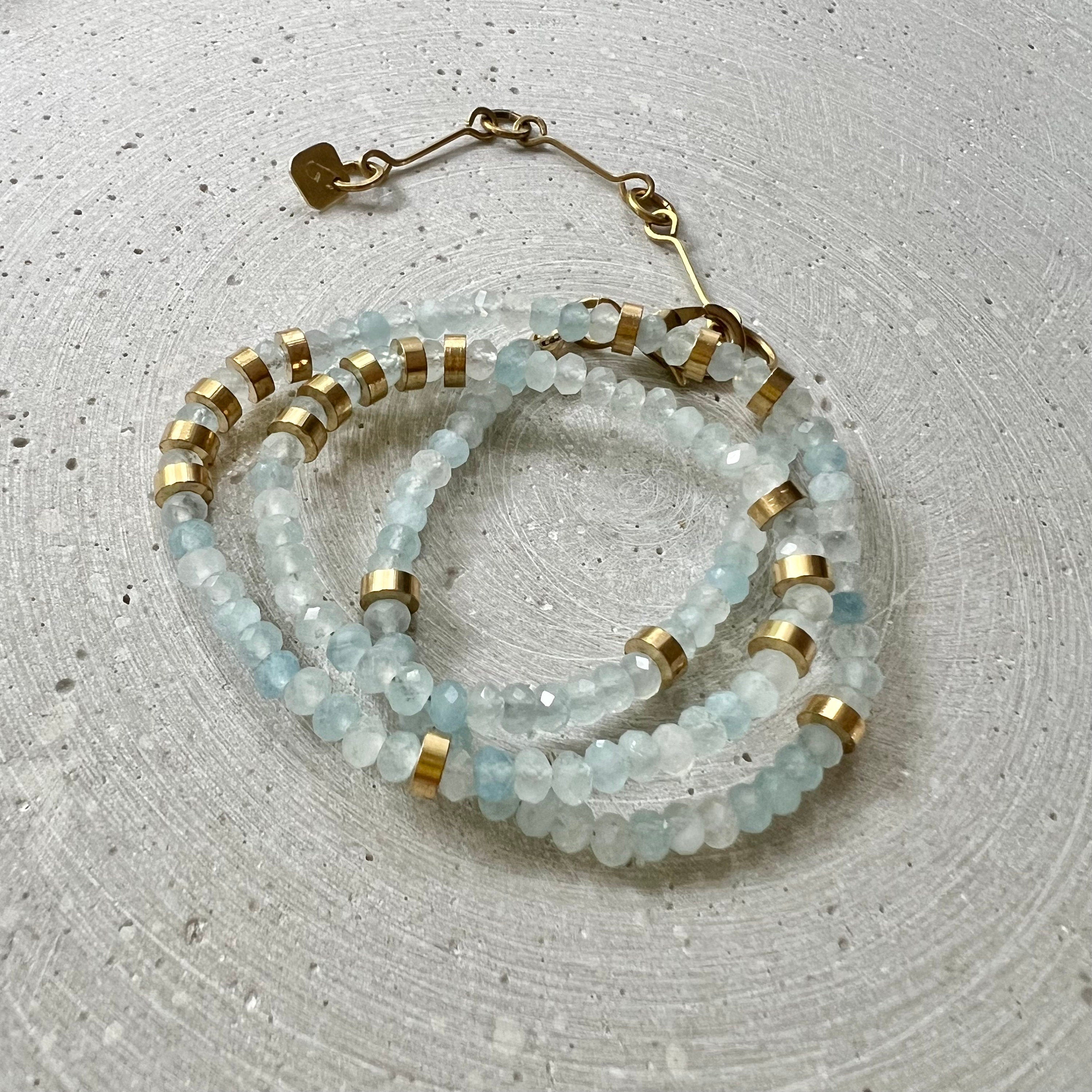 Aquamarin Halskette - Halskette - Gudbling