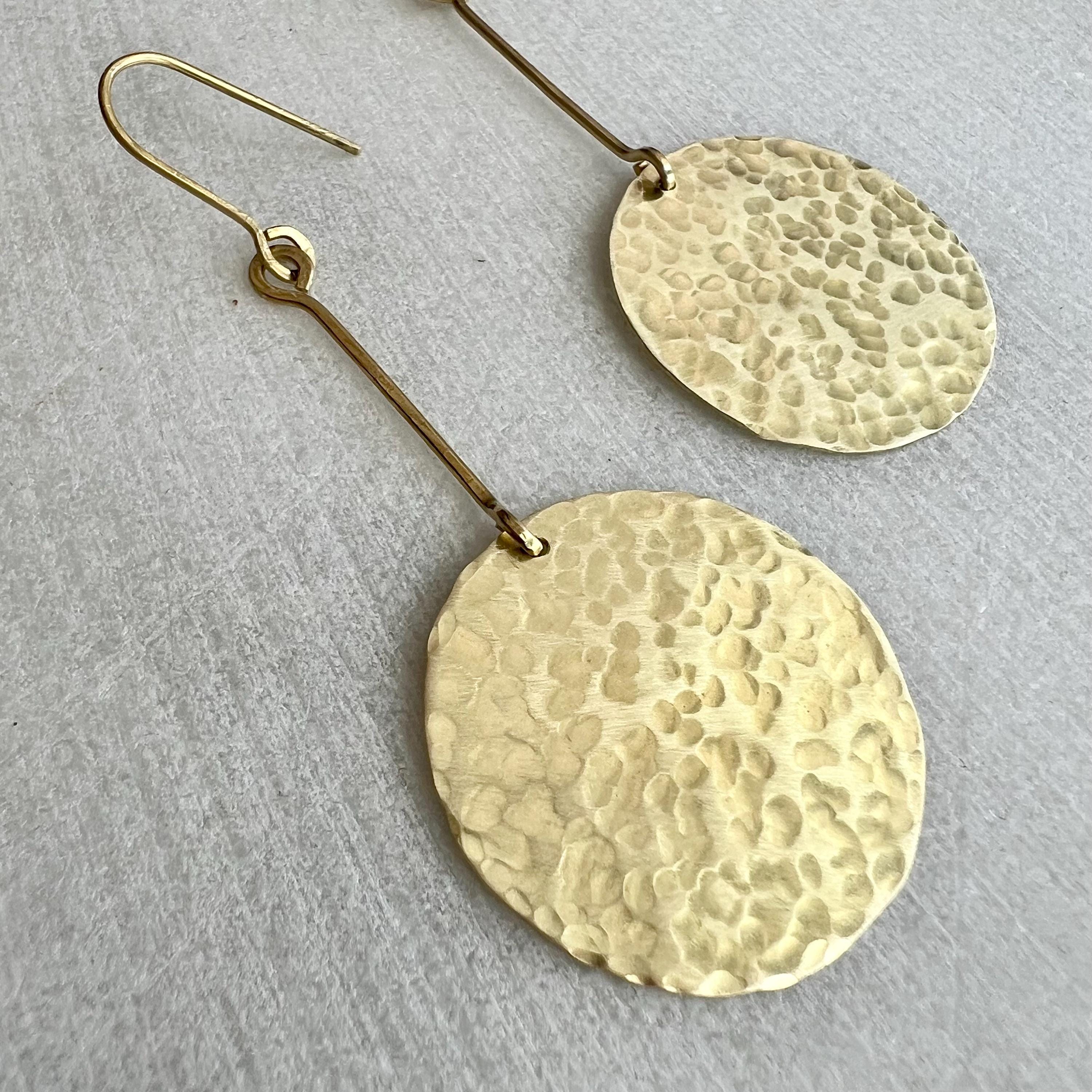 Extra Lange Kreis Ohrhänger - Ohrring - Gudbling