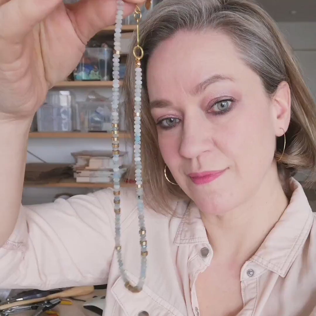 Aquamarine Necklace